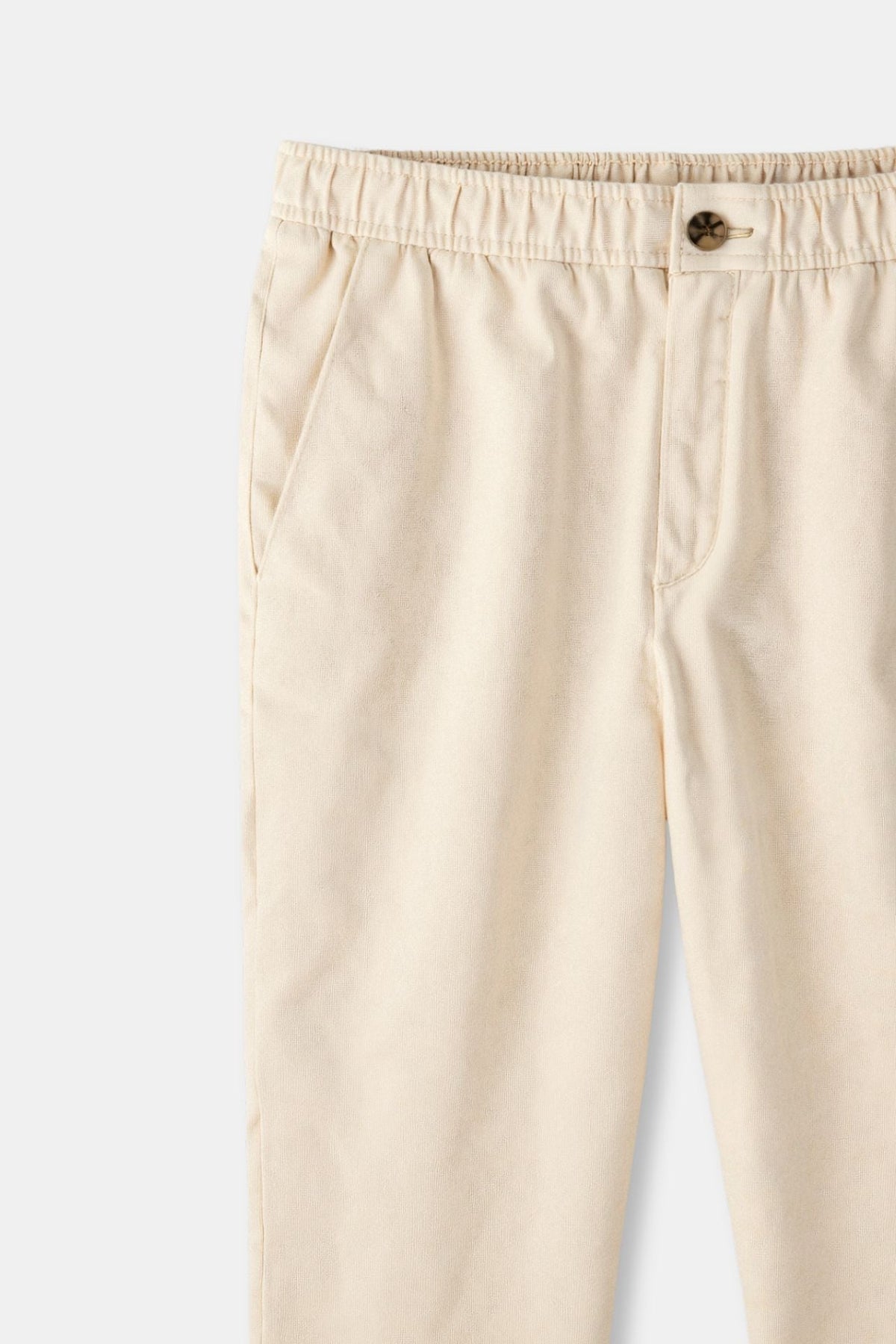 Men's Regular Fit Linen Loose Pants