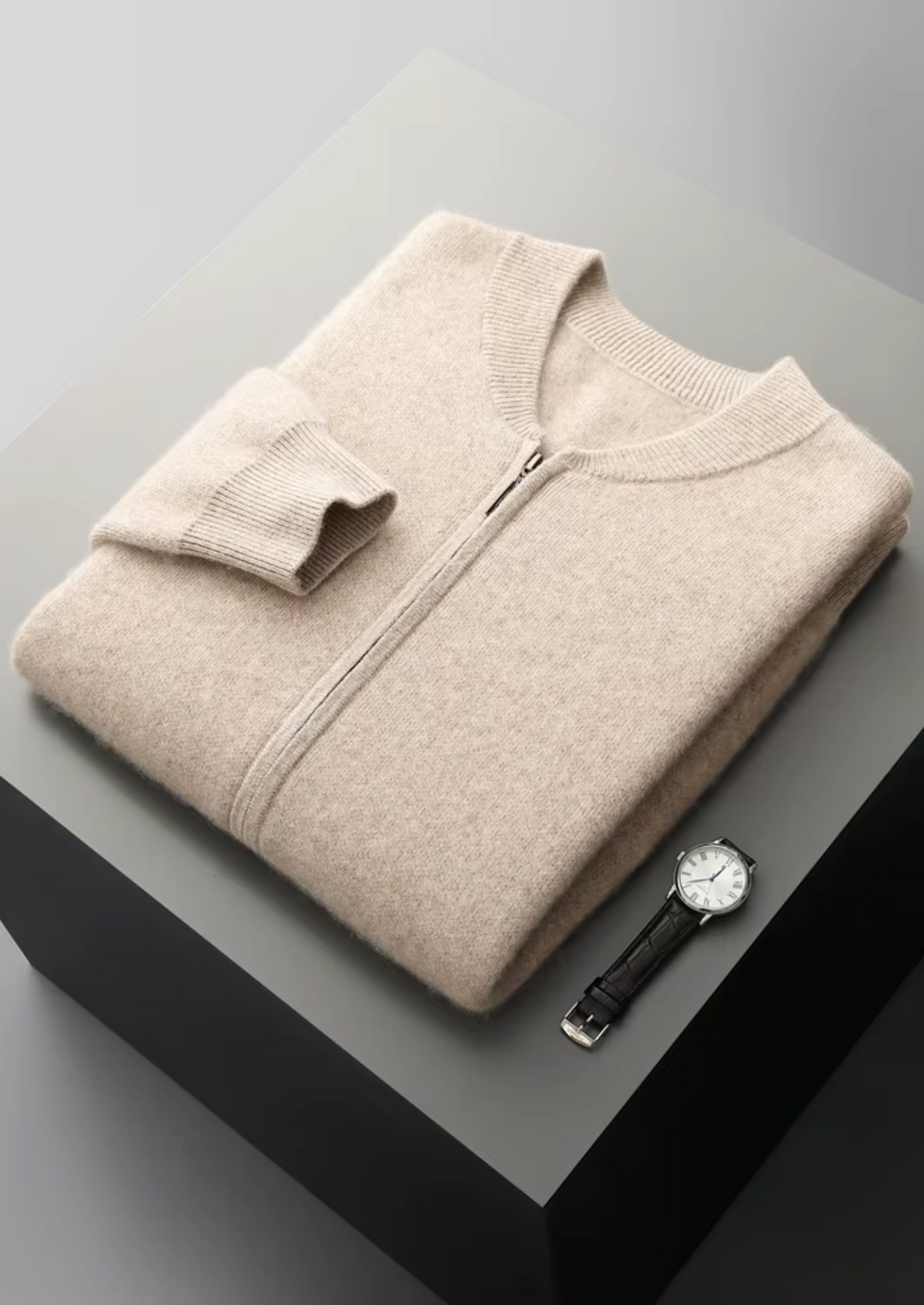 BELMONT WOOL V-NECK CARDIGAN