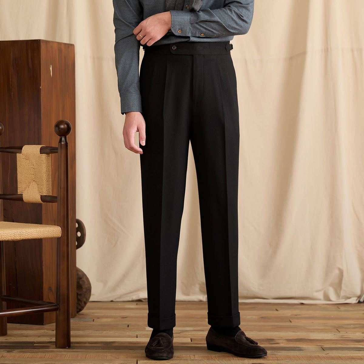 Men's Parma High Waisted Trousers