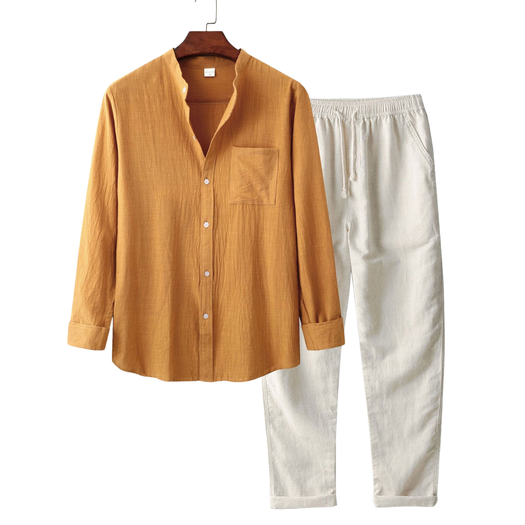 Belize Refined Long-Sleeve Set