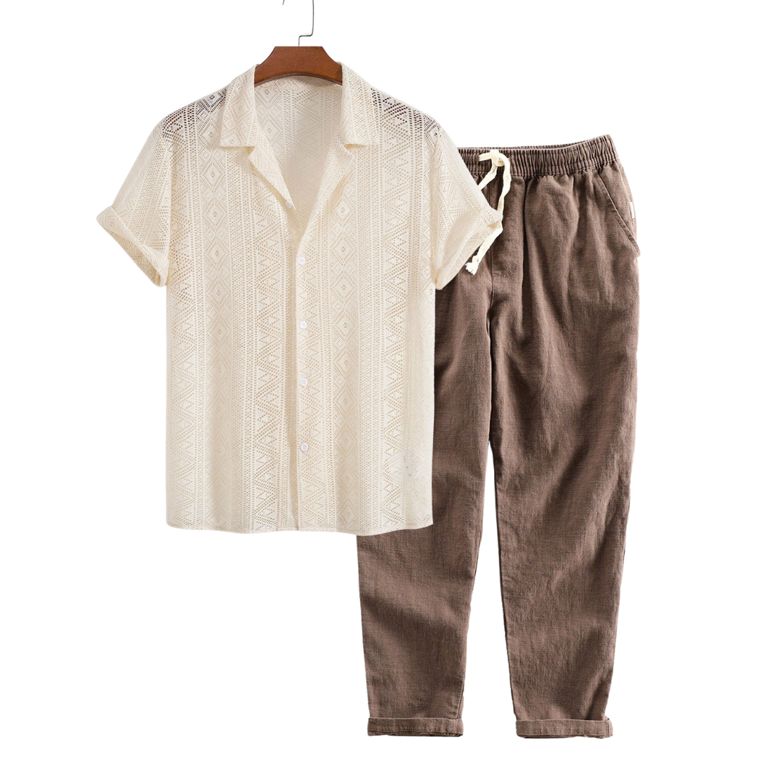 Male Essential Short-Sleeve Set