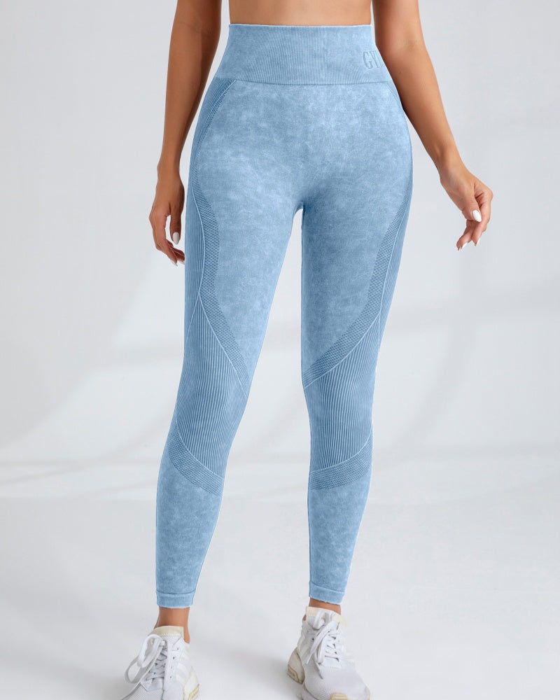 Women’s High-Waist Seamless Yoga Leggings, Quick-Drying, Slim Fit Sports Pants