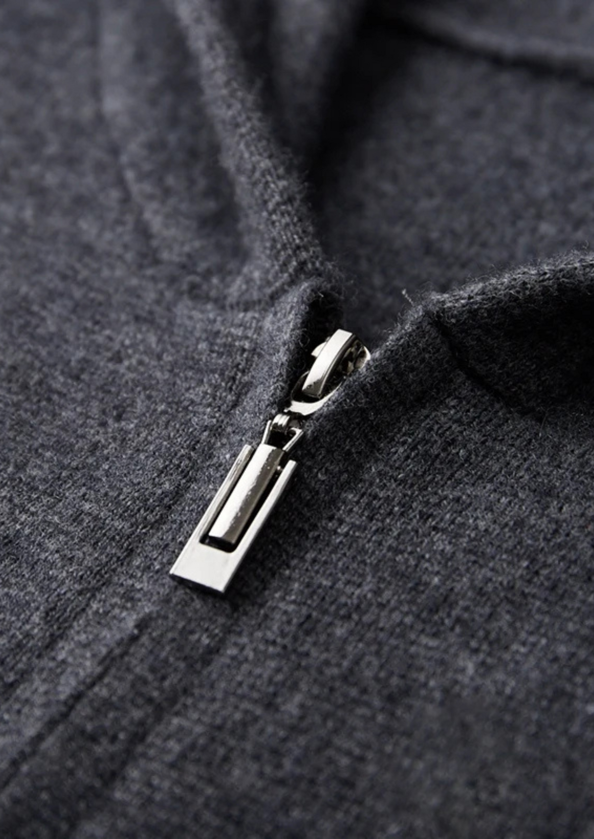 Belmont Cashmere Zip Hoodie