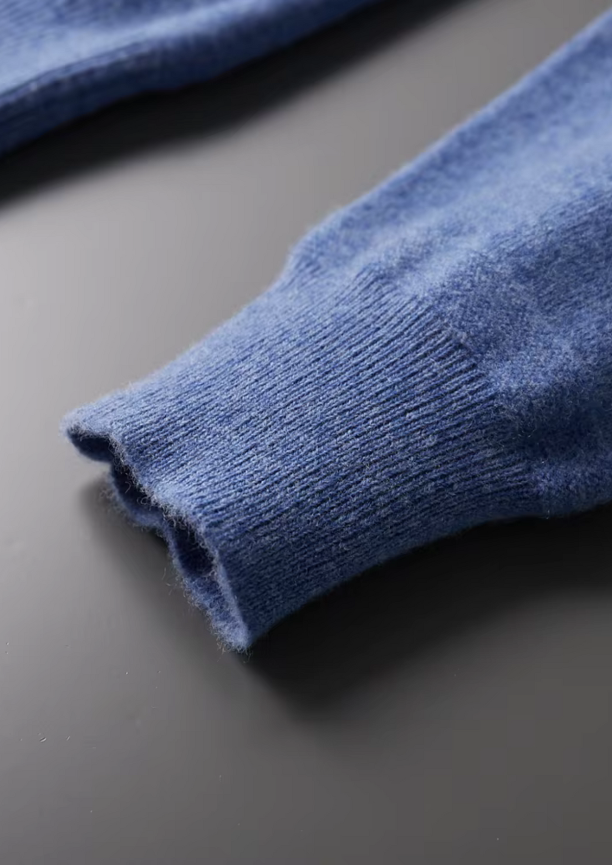 Men’s Wool Half-Zip Polo Shirt