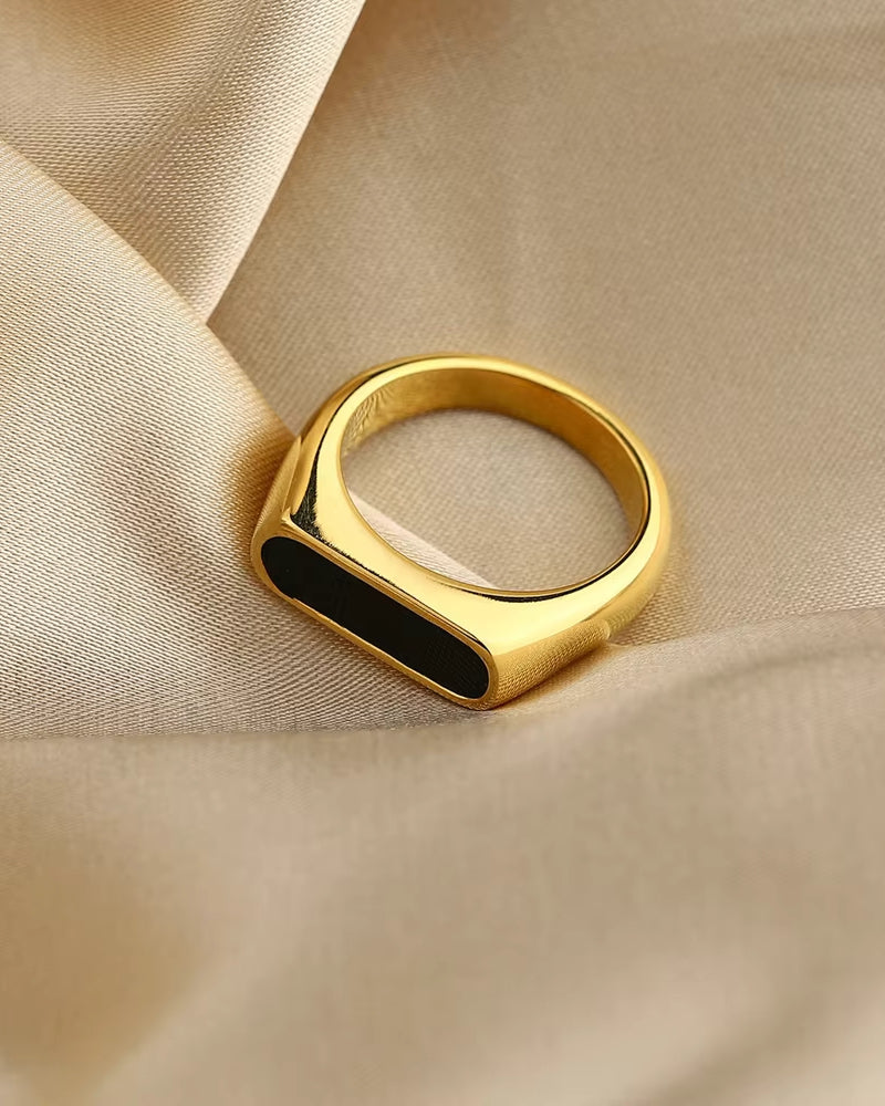 Men's Obsidian Ring