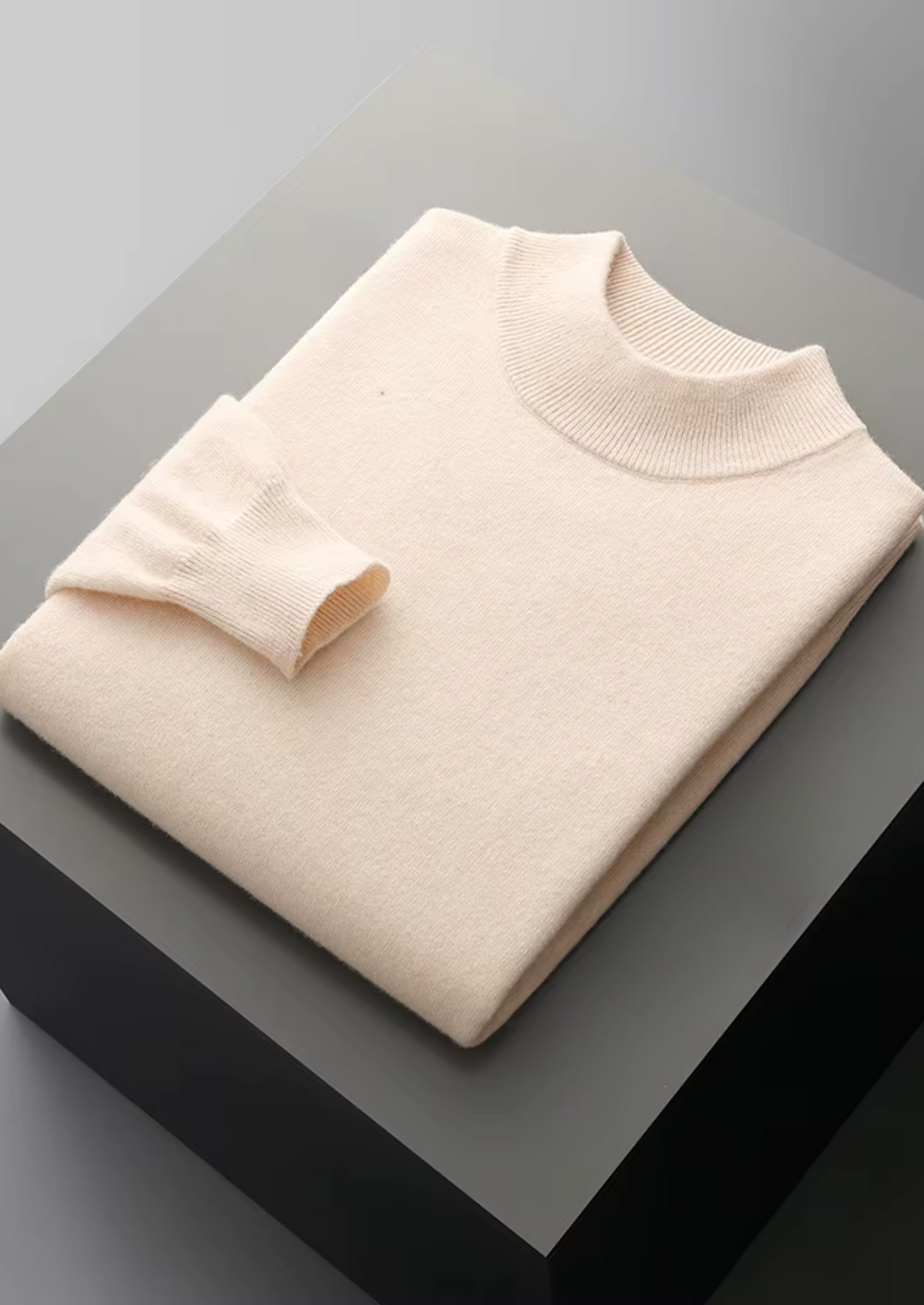 Men's Wool Classic Mockneck Sweater