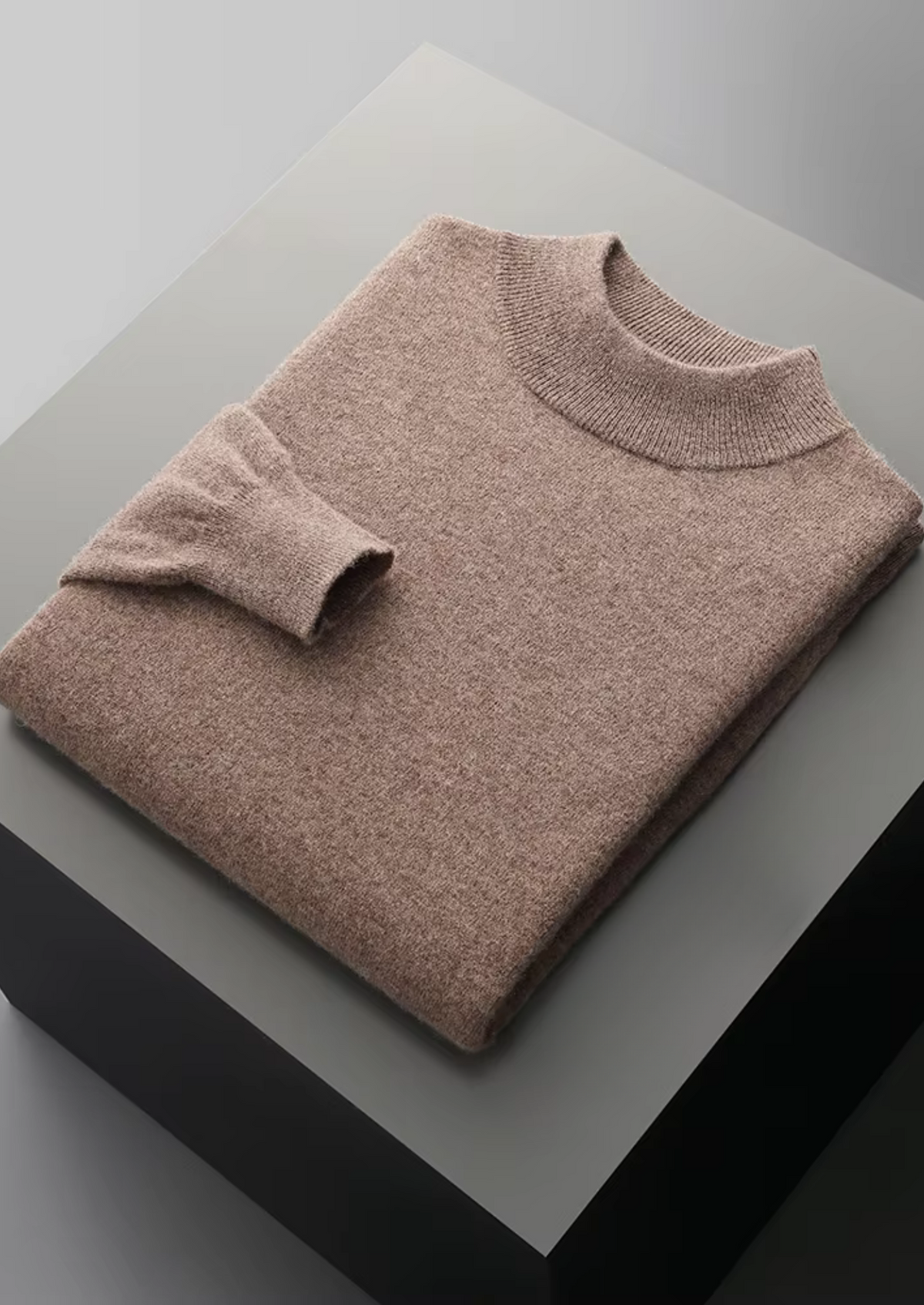 Men's Wool Classic Mockneck Sweater