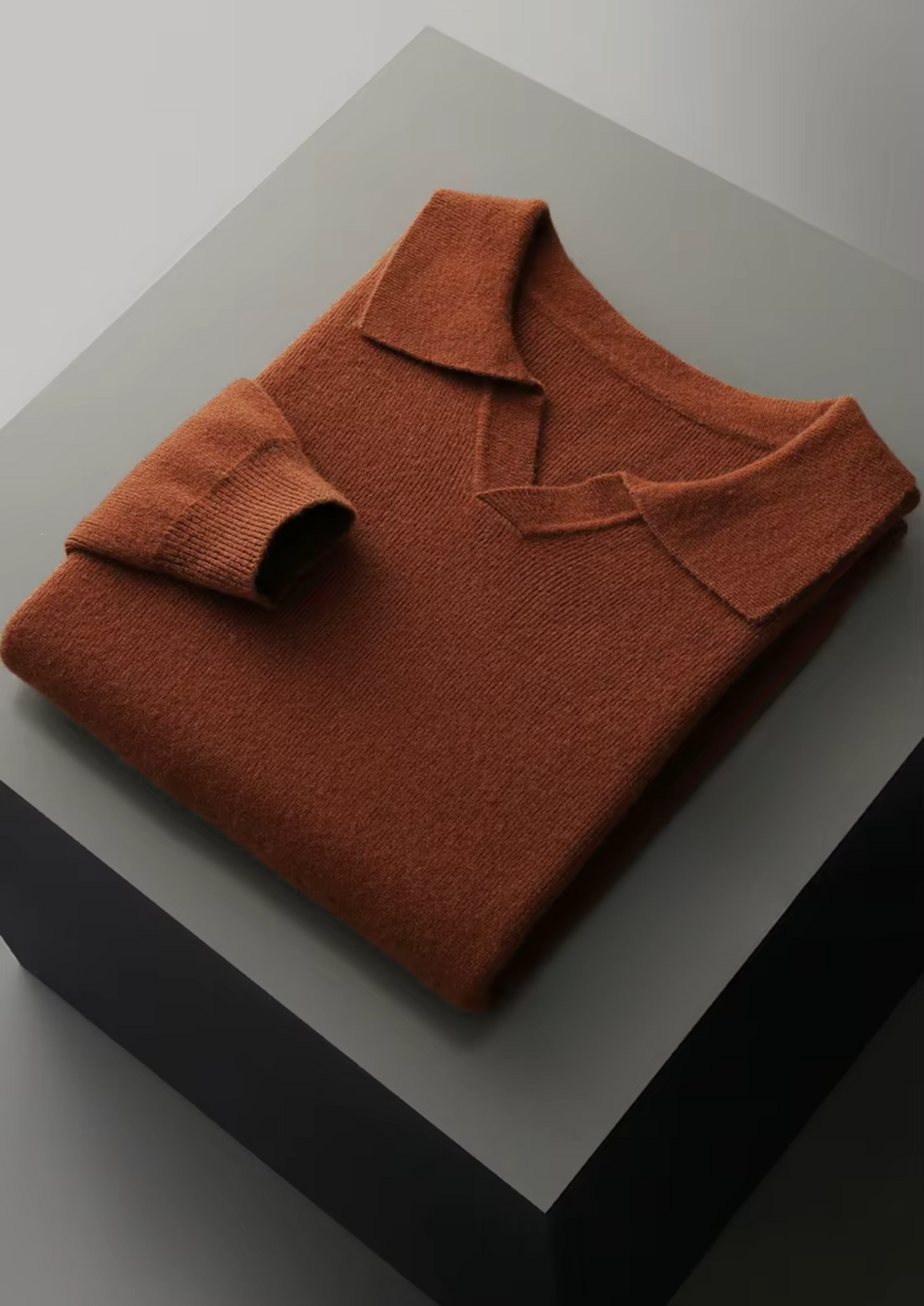 Belmont Wool Ribbed Buttonless