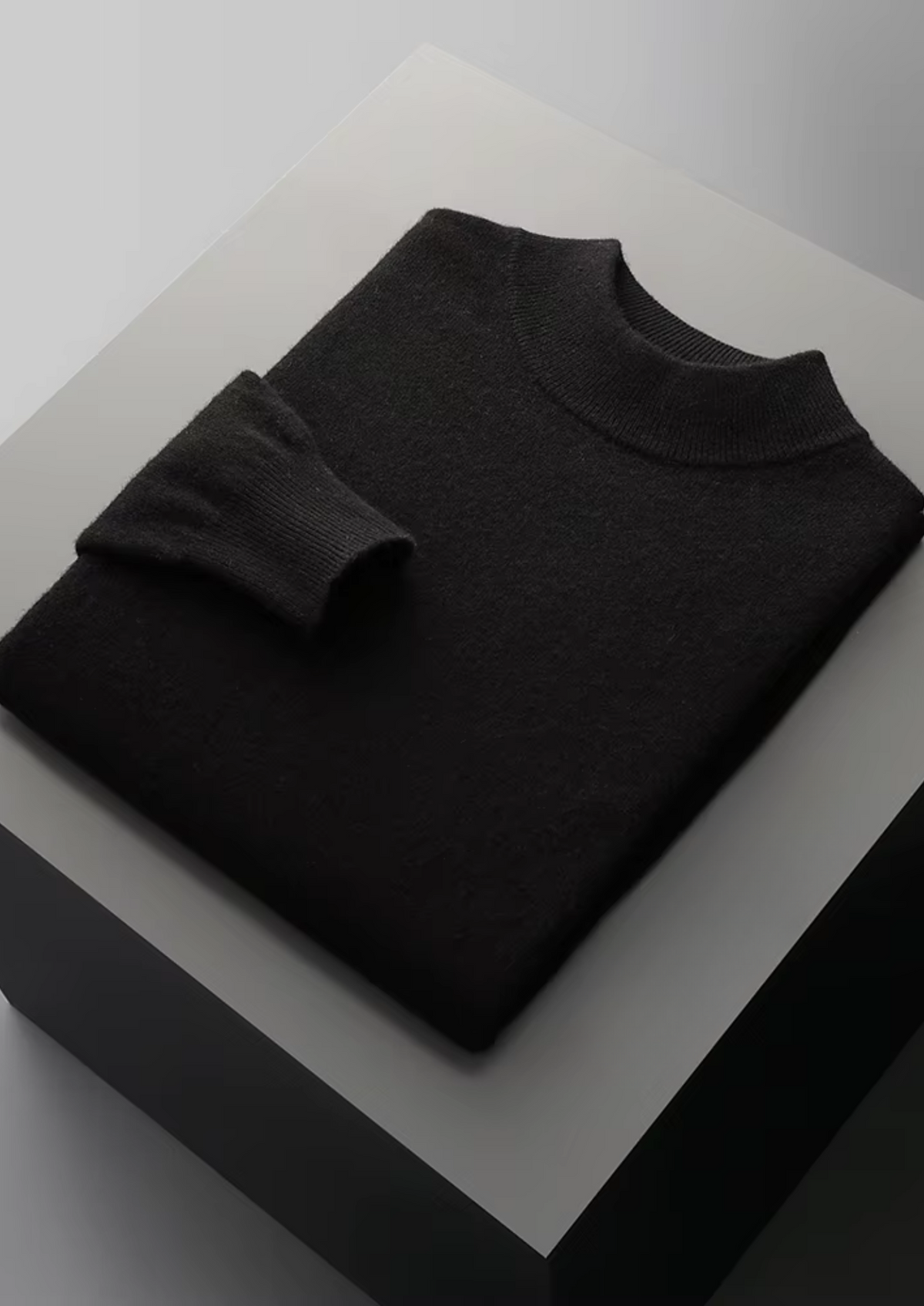Men's Wool Classic Mockneck Sweater