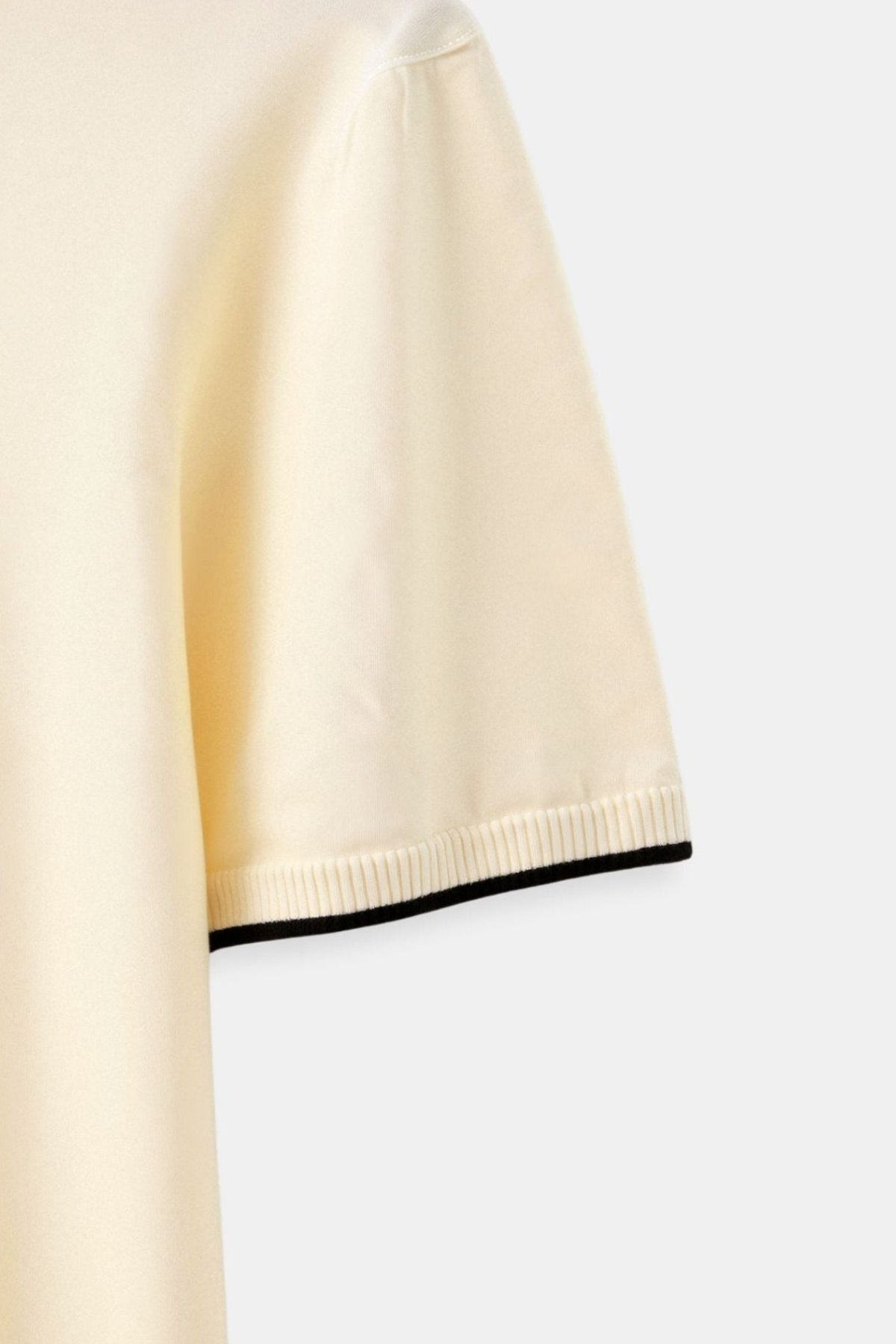 Men’s Slim Fit Contrast Polo Shirt