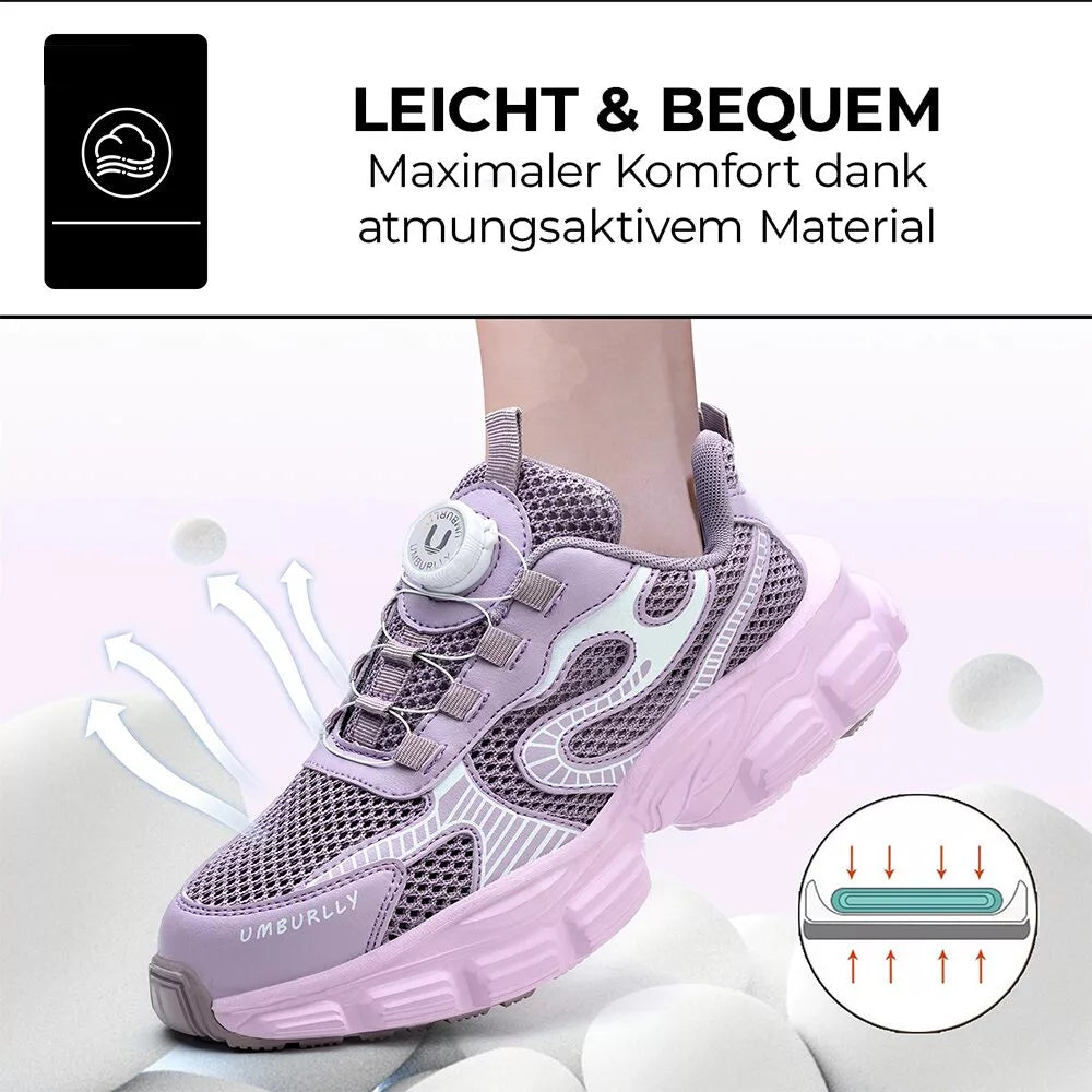 Women’s Safety Shoes with Steel Toe Cap, Breathable, Lightweight, Puncture-Resistant Work Shoes