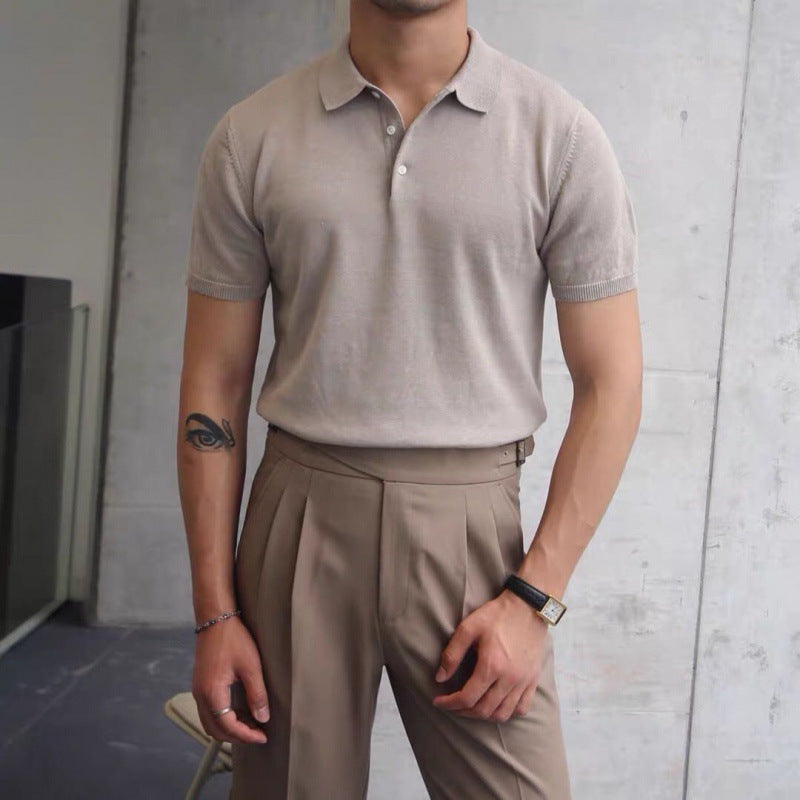 Men’s Soft Touch Knit Polo Shirt