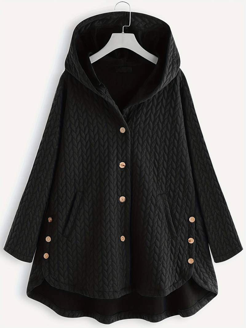 Women's Warm Winter Jacket, Elegant Design, Slim Fit