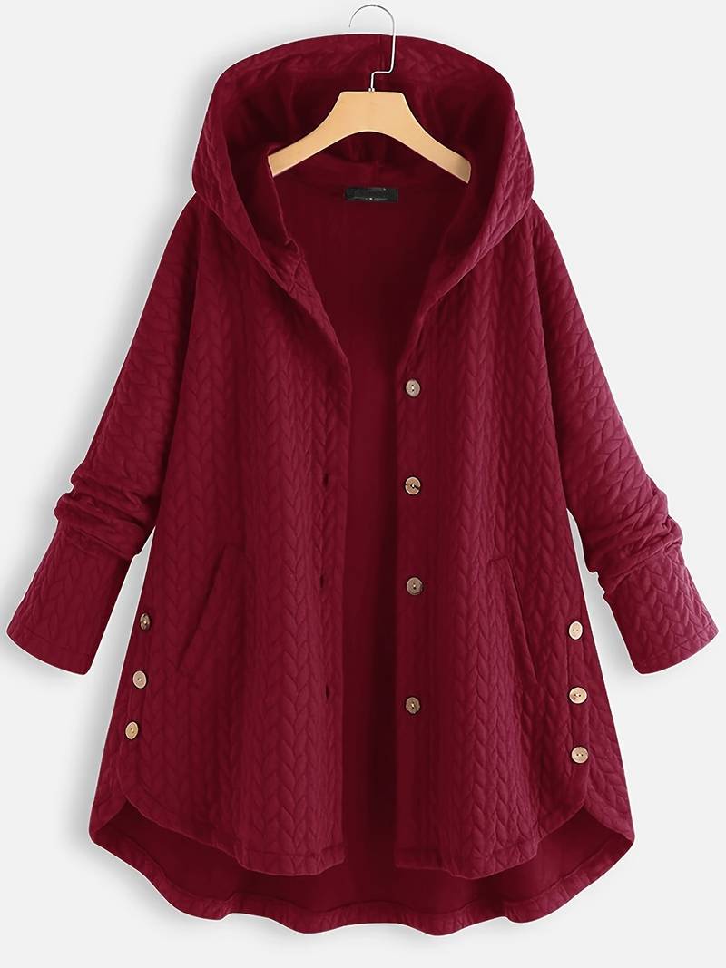 Women's Warm Winter Jacket, Elegant Design, Slim Fit