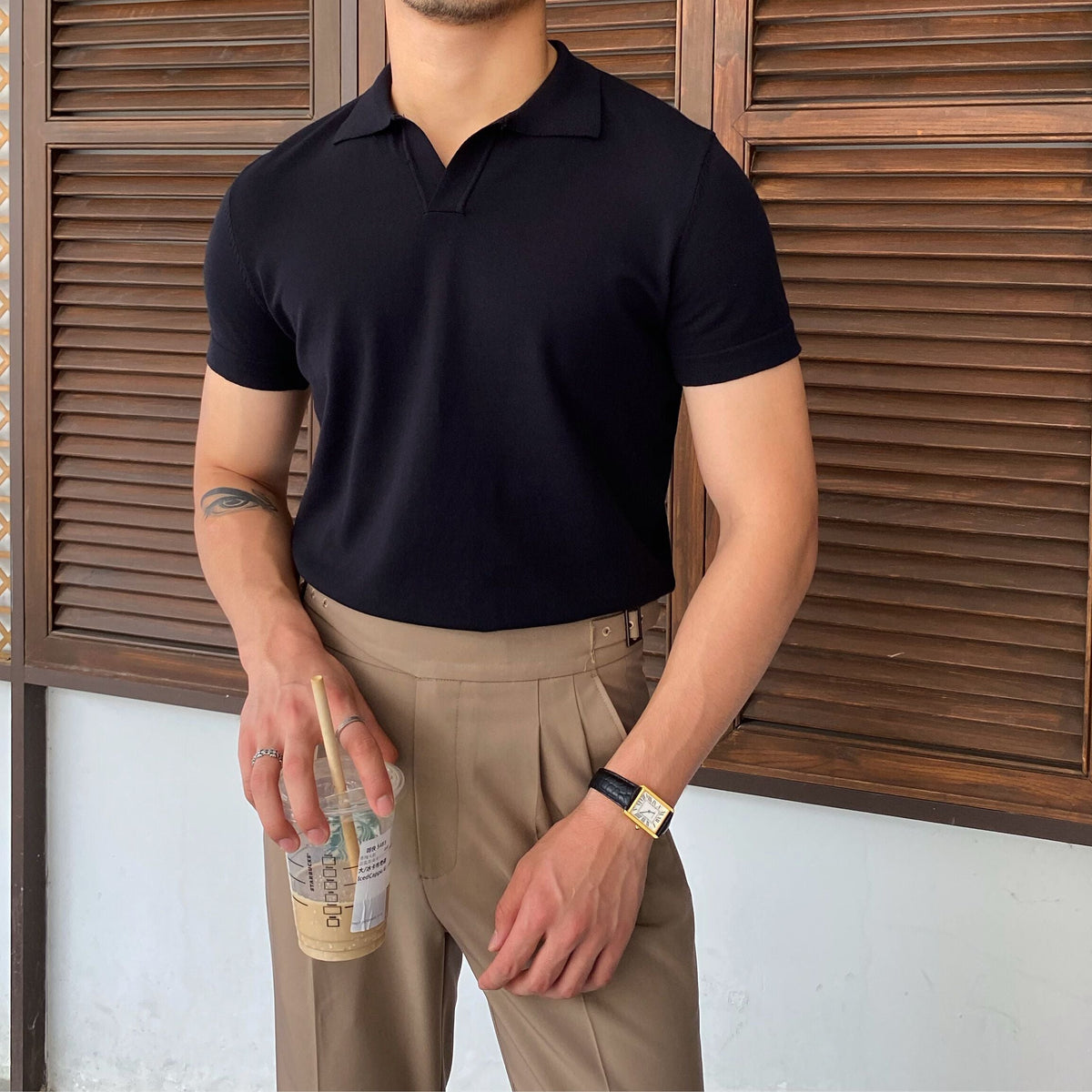 Men's Classic Knit Polo