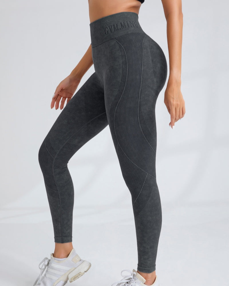 Women’s High-Waist Seamless Yoga Leggings, Quick-Drying, Slim Fit Sports Pants