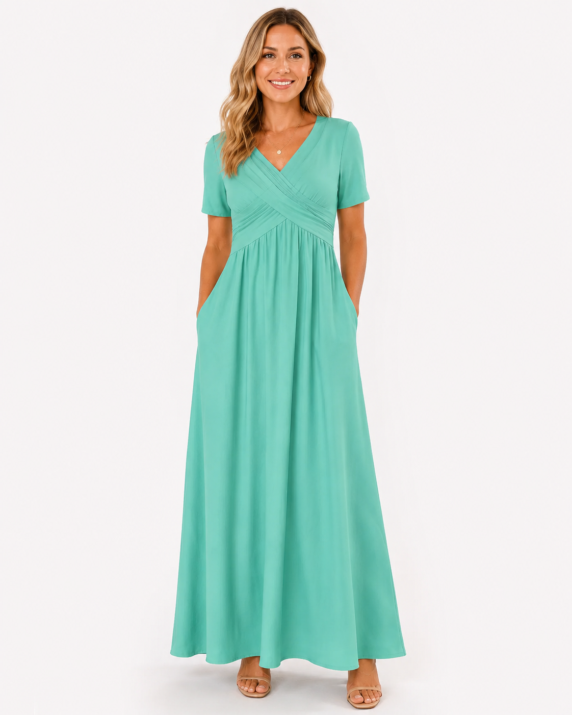 Women's Dress with Cut-Out Detail