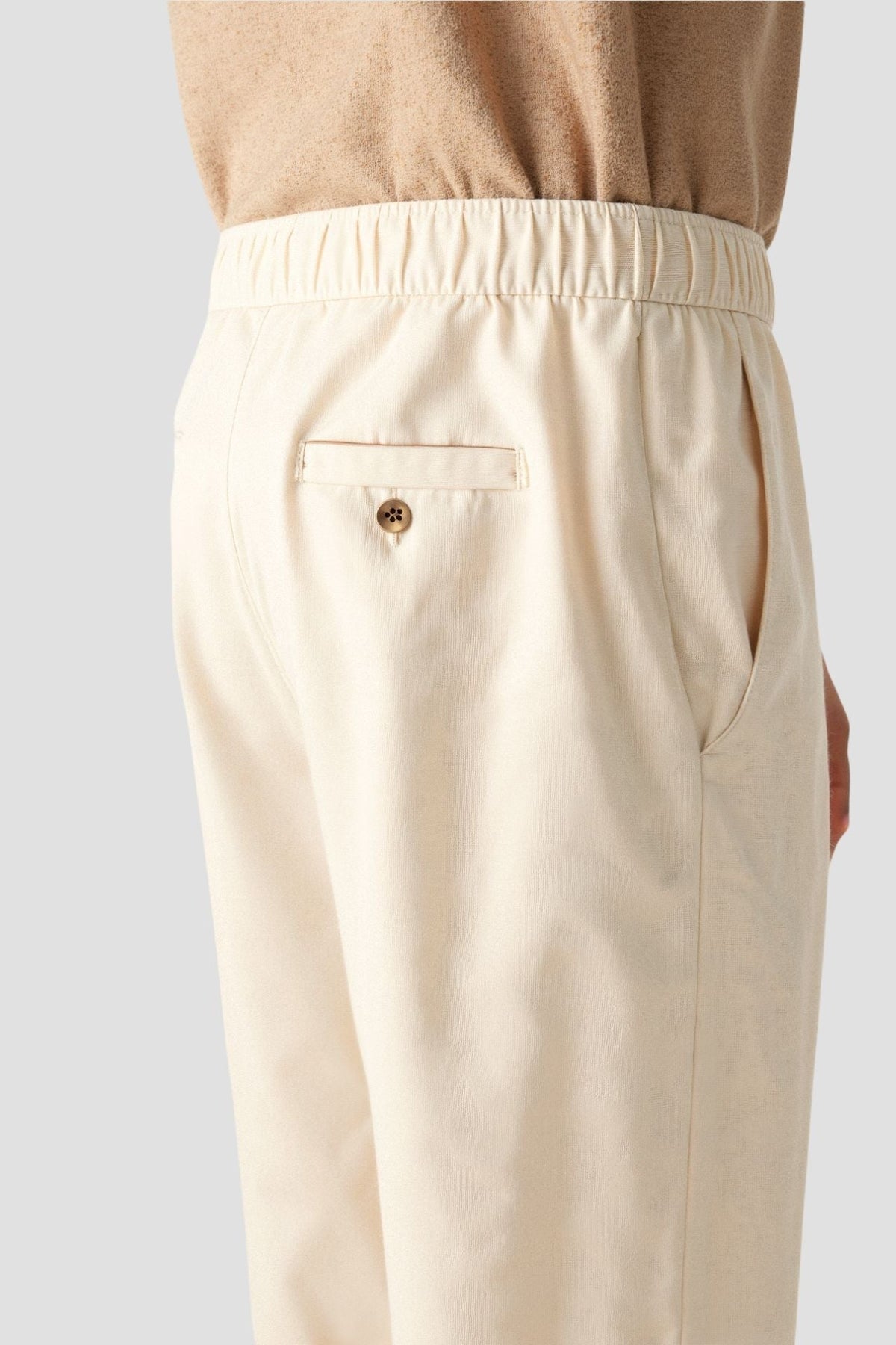 Men's Regular Fit Linen Loose Pants