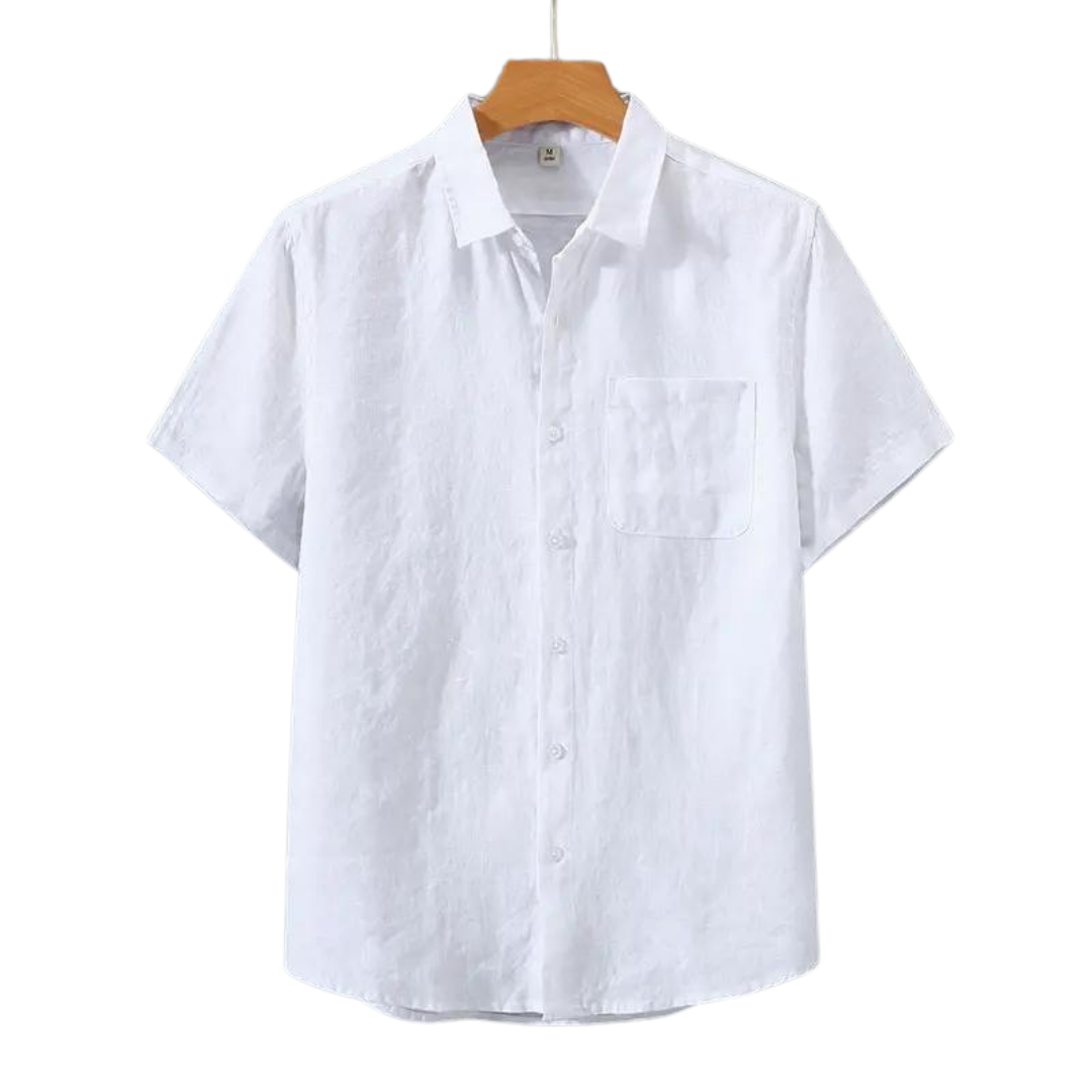 Men’s Linen Short Sleeve Shirt