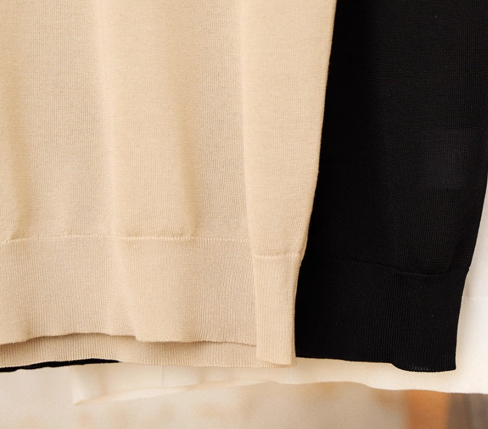 Men's SilkTouch Refined Mock Neck Knit Tee