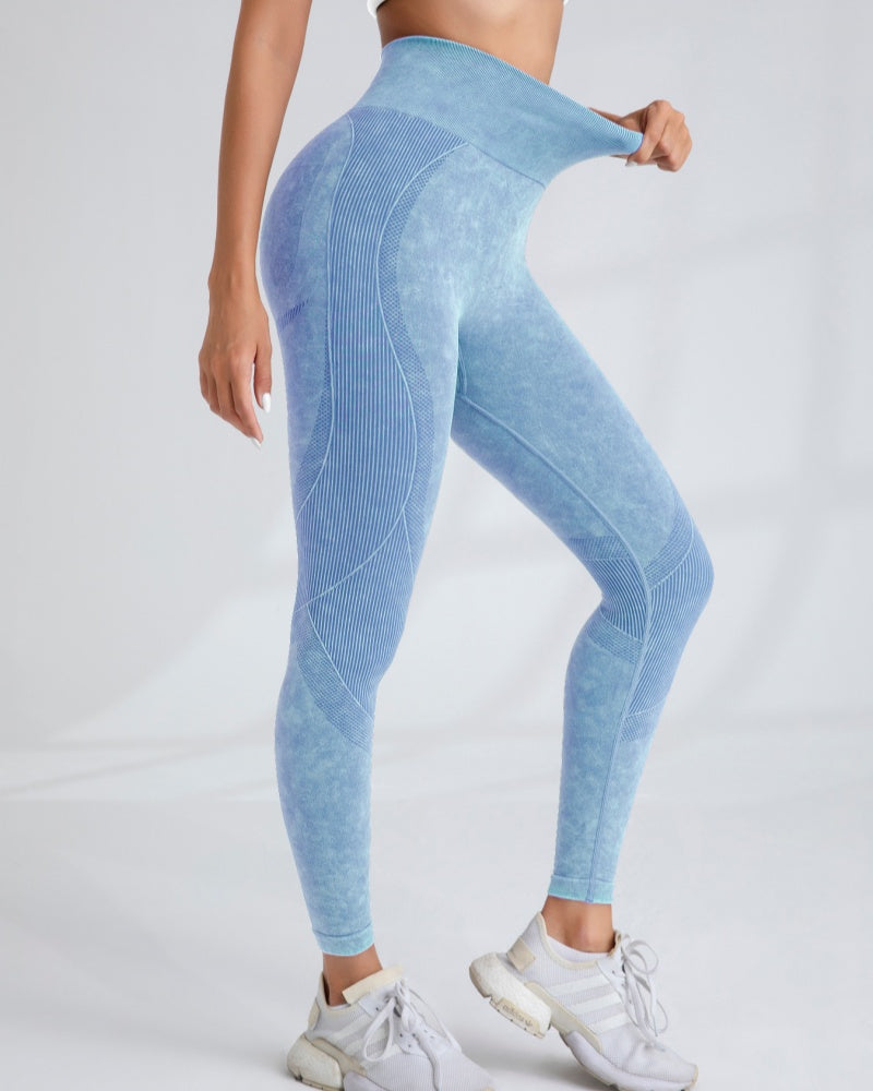Women’s High-Waist Seamless Yoga Leggings, Quick-Drying, Slim Fit Sports Pants