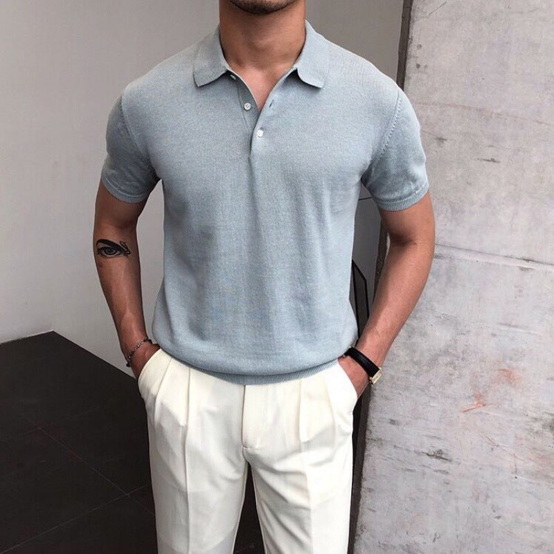 Men’s Soft Touch Knit Polo Shirt