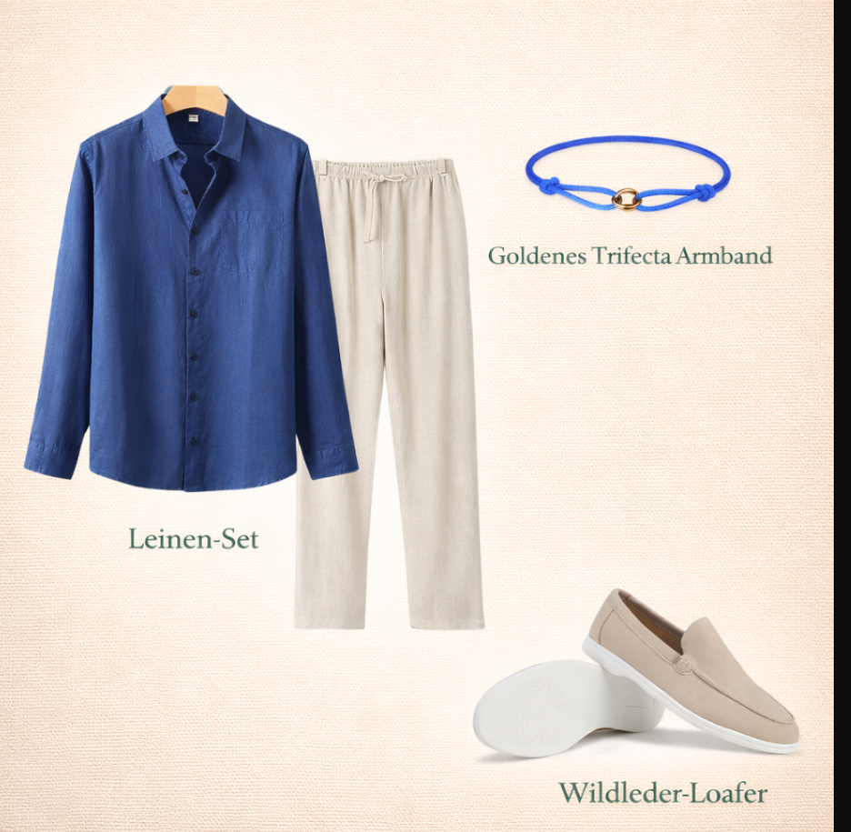 Men's 4 piece set- Santorini