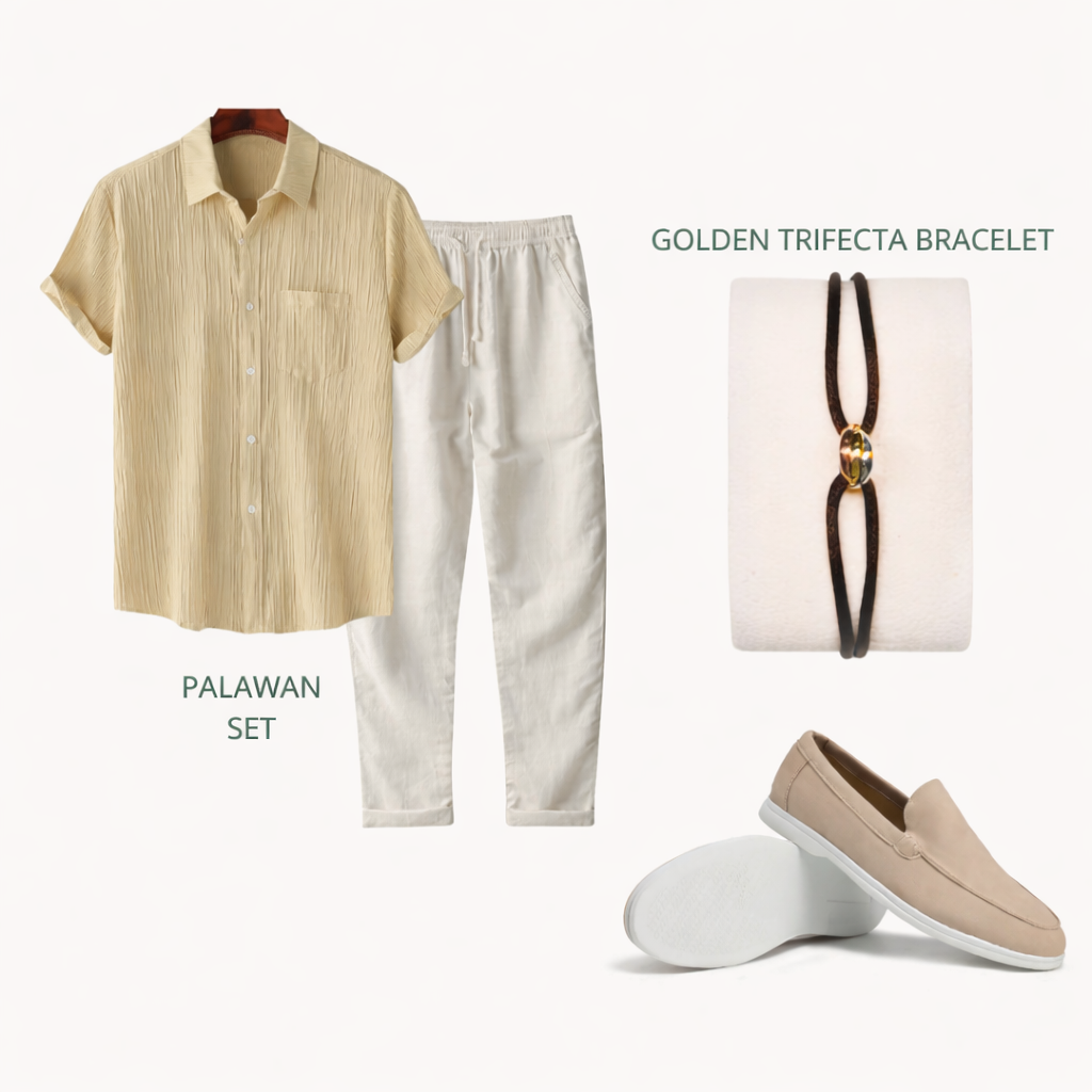 Men's 4 piece set- Sahara Sand