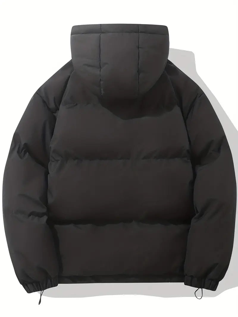 Women's Quilted Winter Jacket, Padded Warm Coat, Classic Fit, Insulated Winter Outerwear