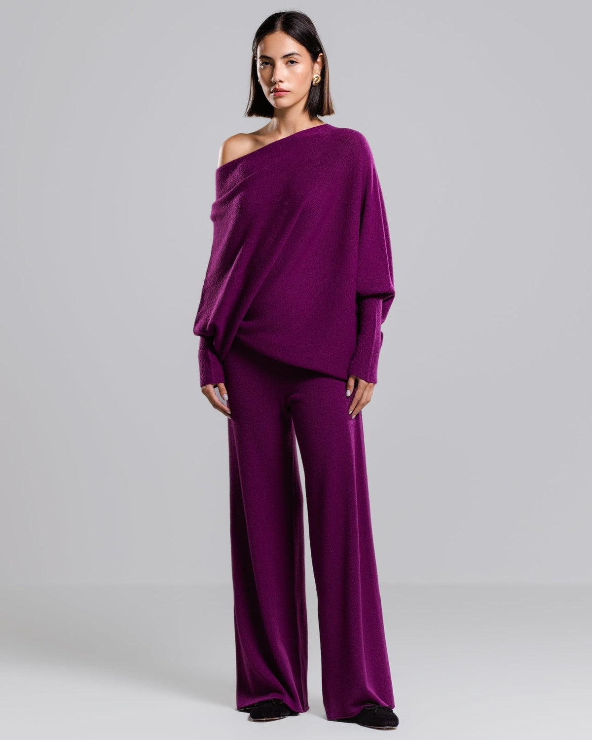 Women's Violet Pull-On Pants