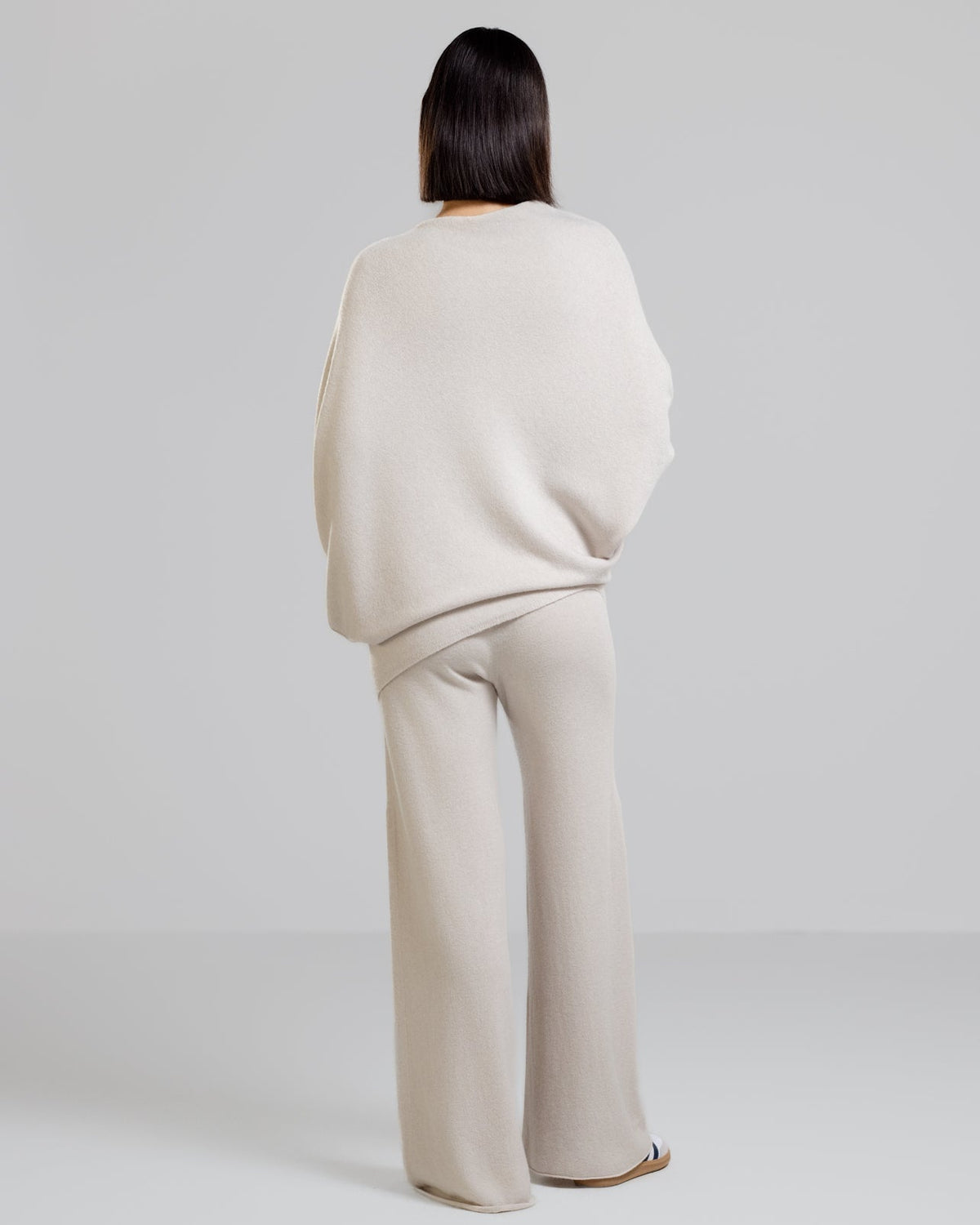 Women's Light Beige Pull-On Pants