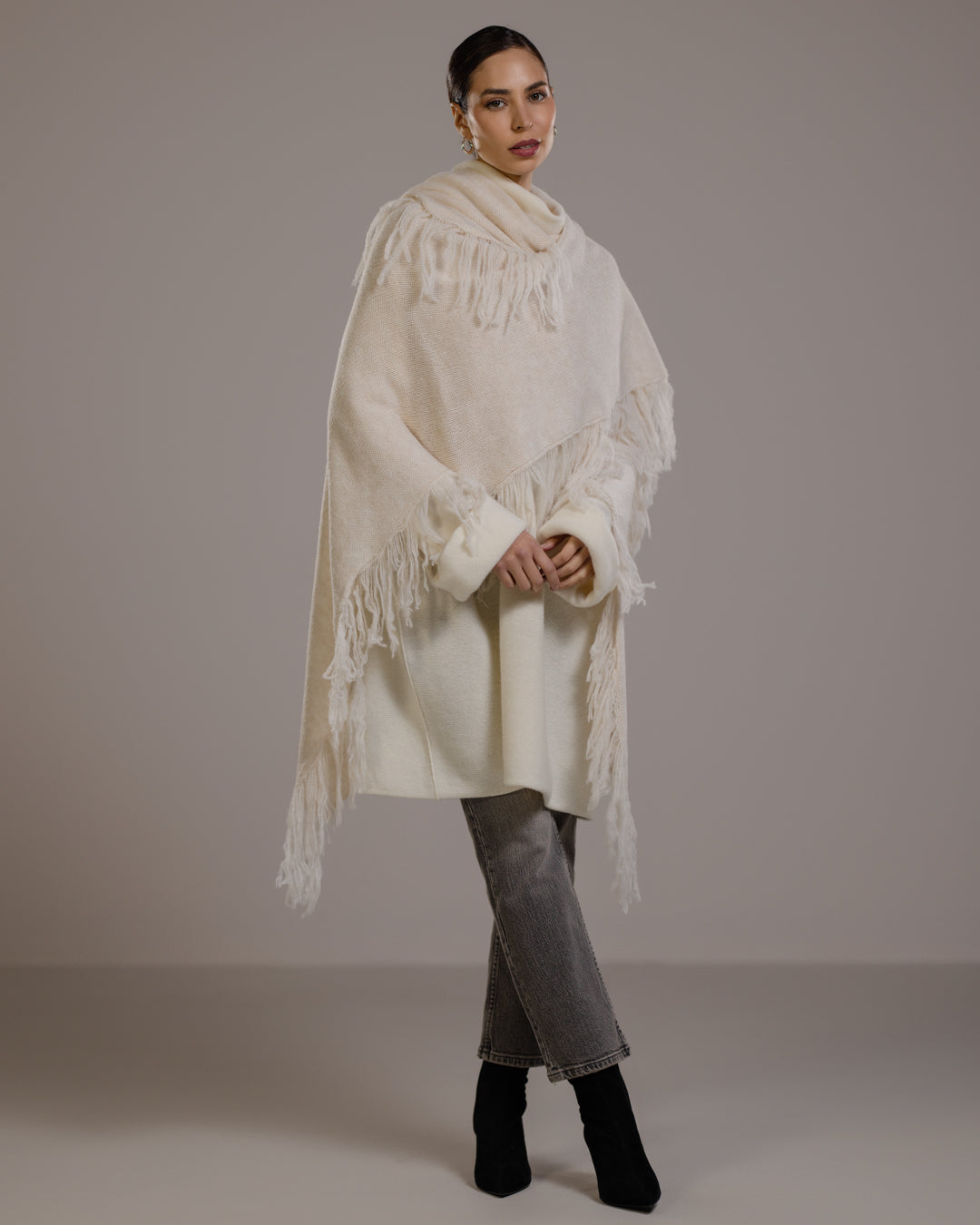 Women's Longline Sweater in Cozy Design