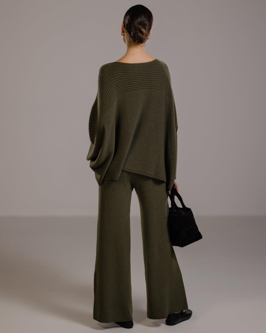 Women's Khaki Pull-On Pants, Casual Trousers