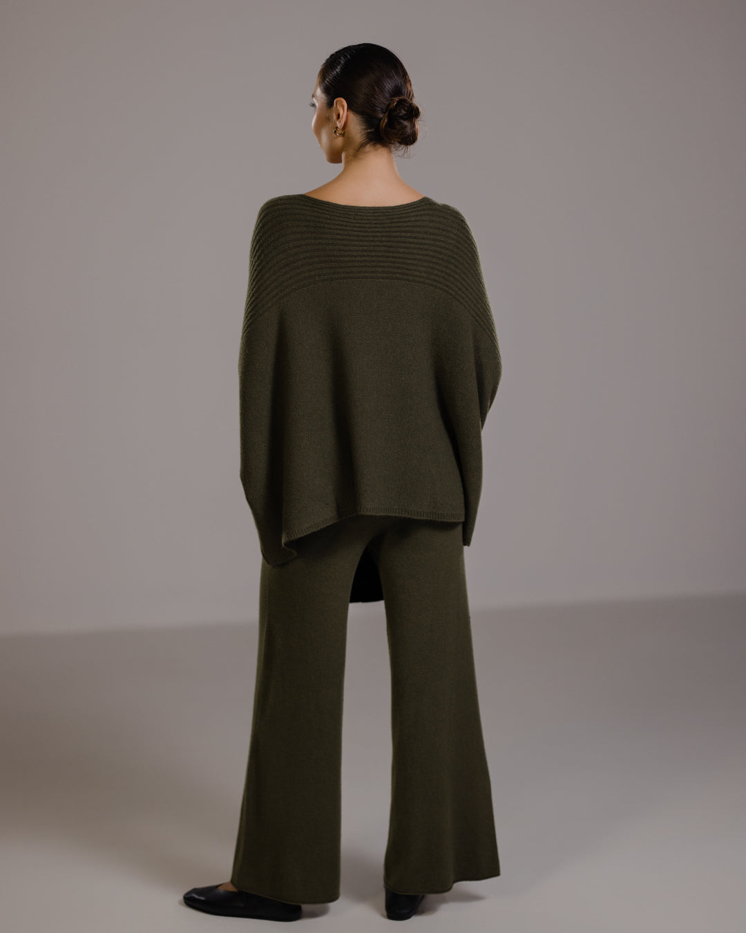 Women's Khaki Pull-On Pants, Casual Trousers
