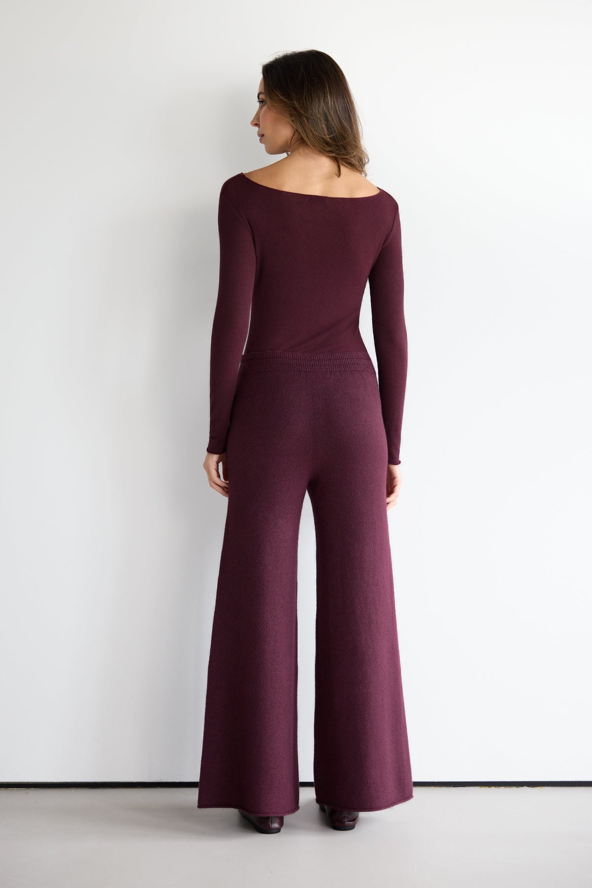 Women's Amethyst Plum Relaxed-Fit Pants