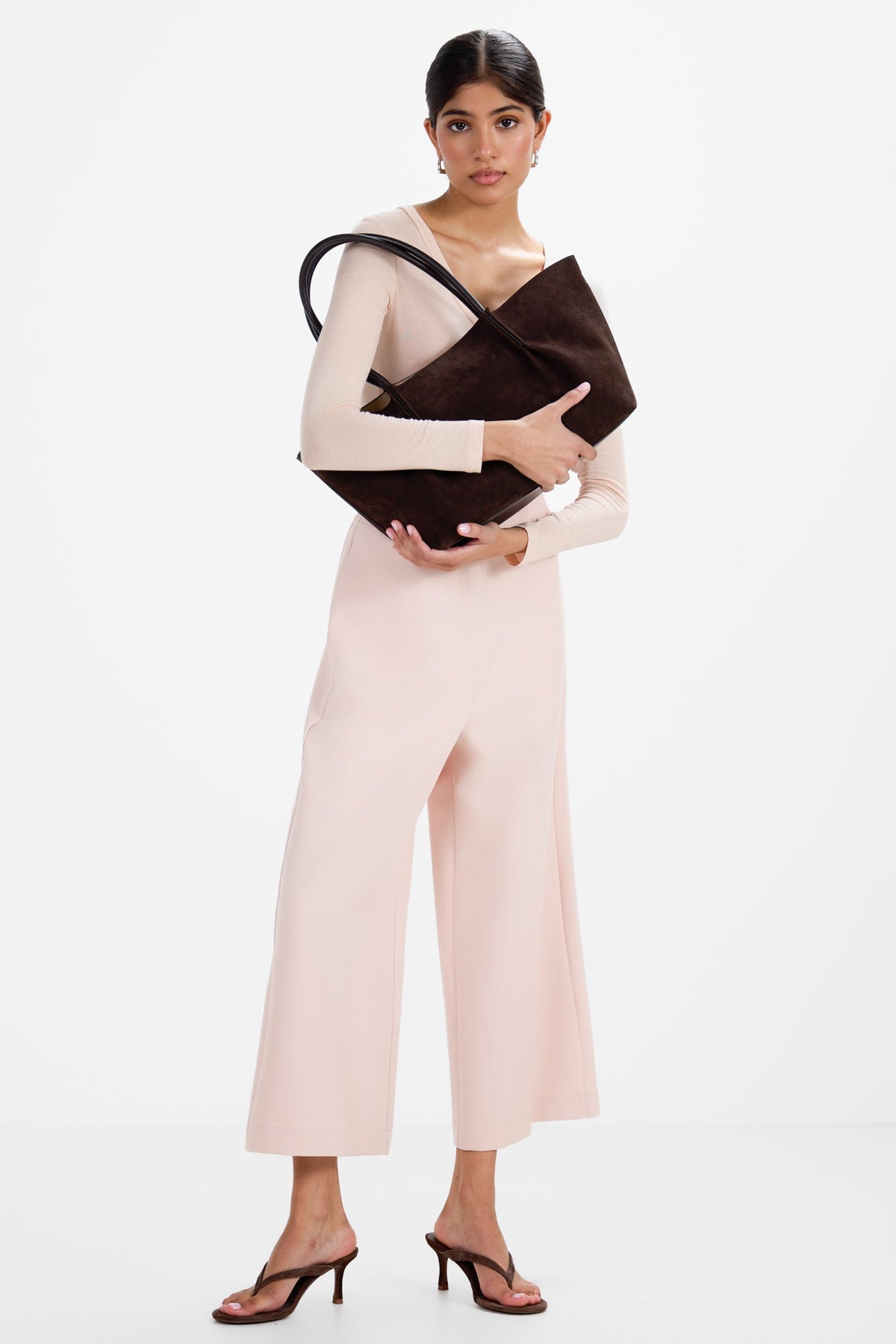 Women's Blush V-Neck Lightweight Top