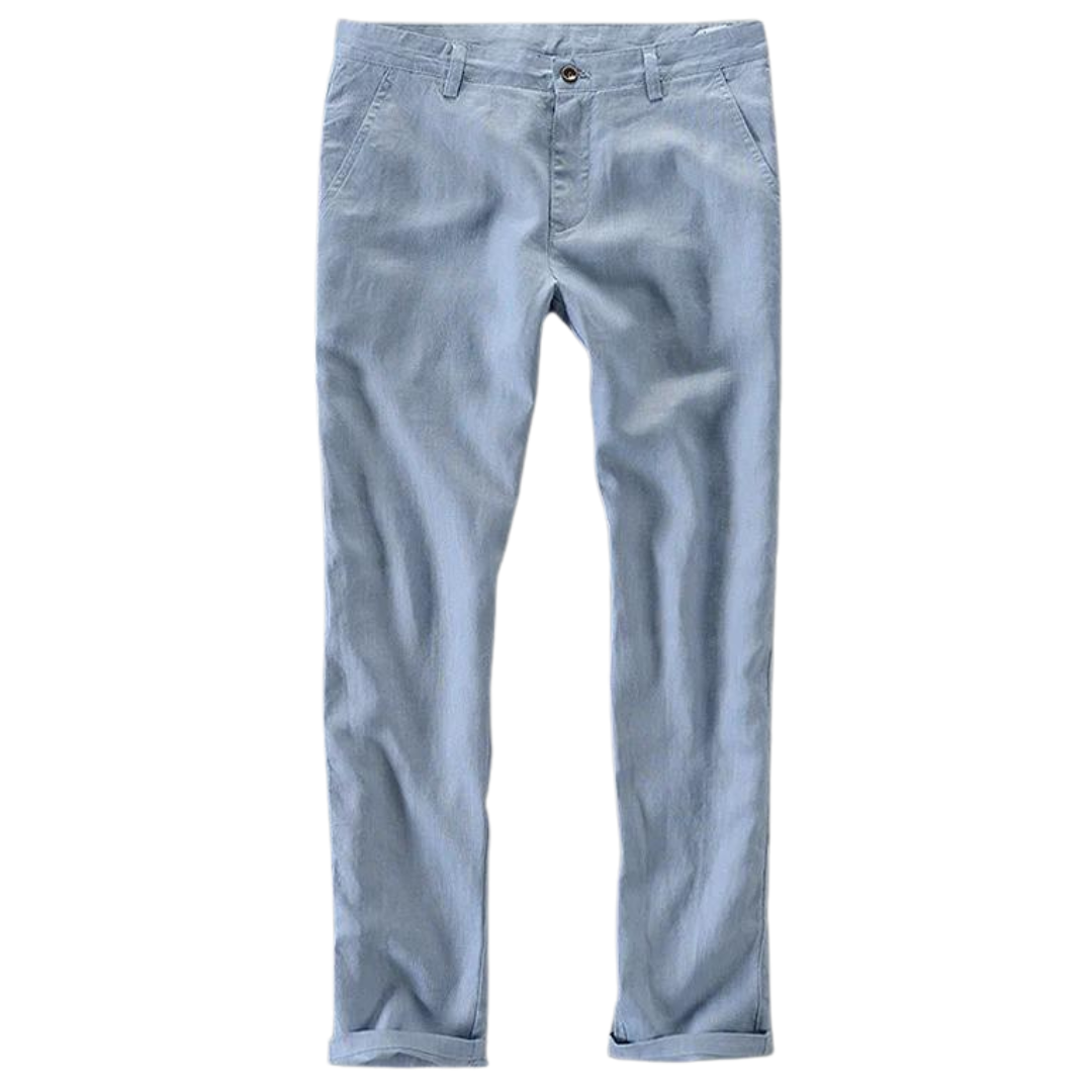 Men’s 100% Linen Casual Pants