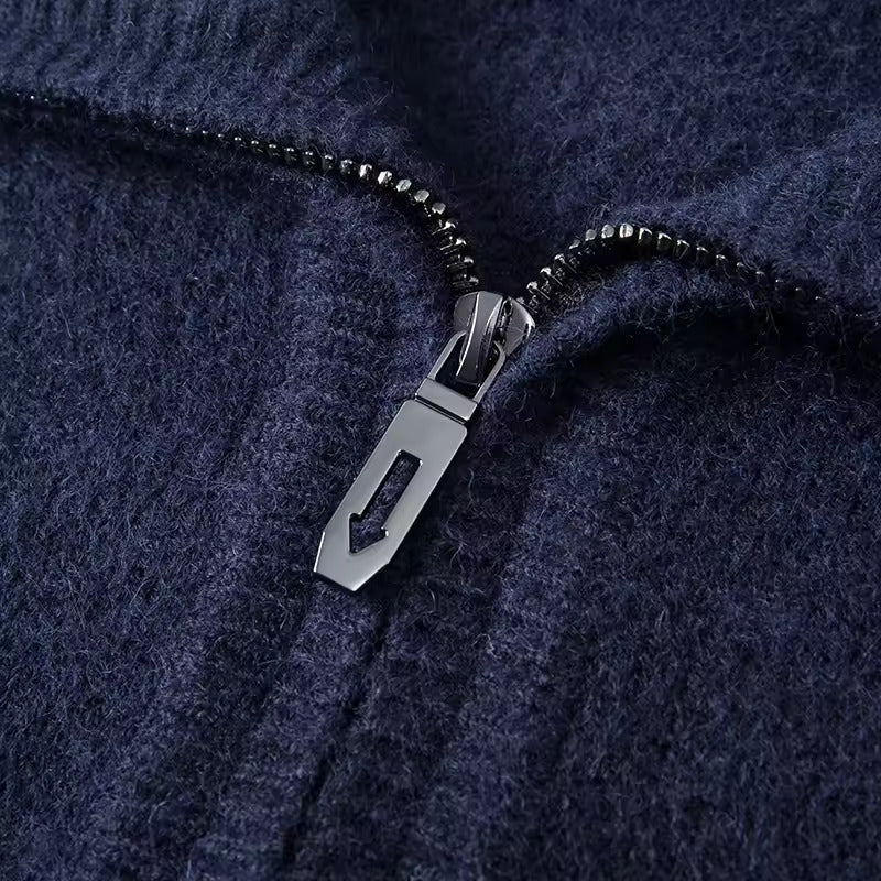 Men’s Cashmere Quarter-Zip Sweater