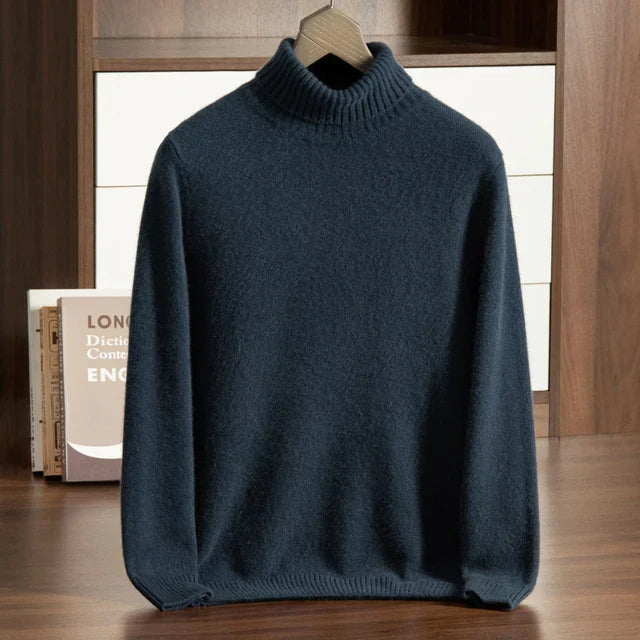 Men’s Cashmere Turtleneck Sweater