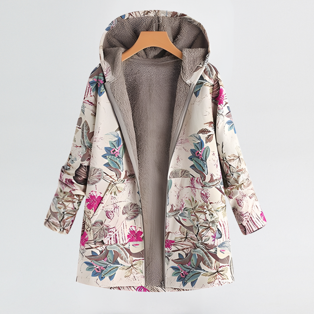 Women’s Vintage Floral Print Jacket