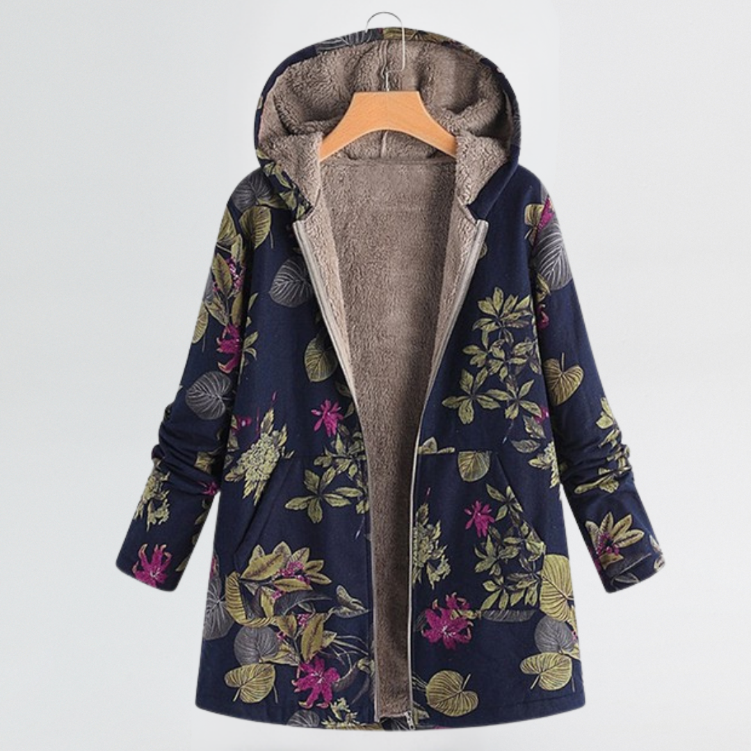 Women’s Vintage Floral Print Jacket