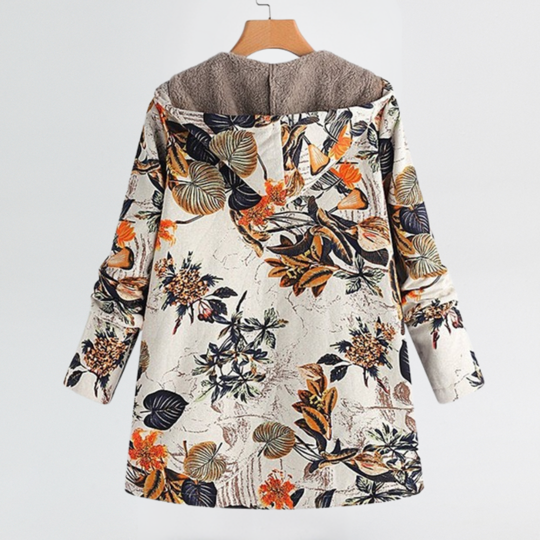 Women’s Vintage Floral Print Jacket