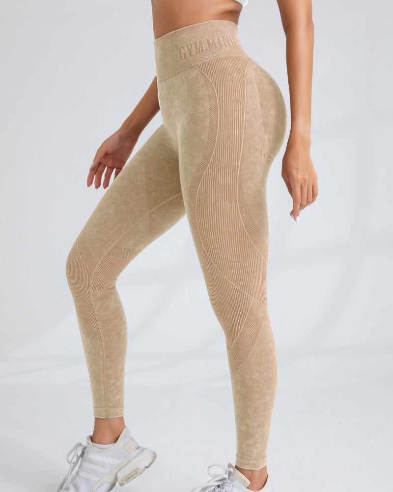 Women’s High-Waist Seamless Yoga Leggings, Quick-Drying, Slim Fit Sports Pants