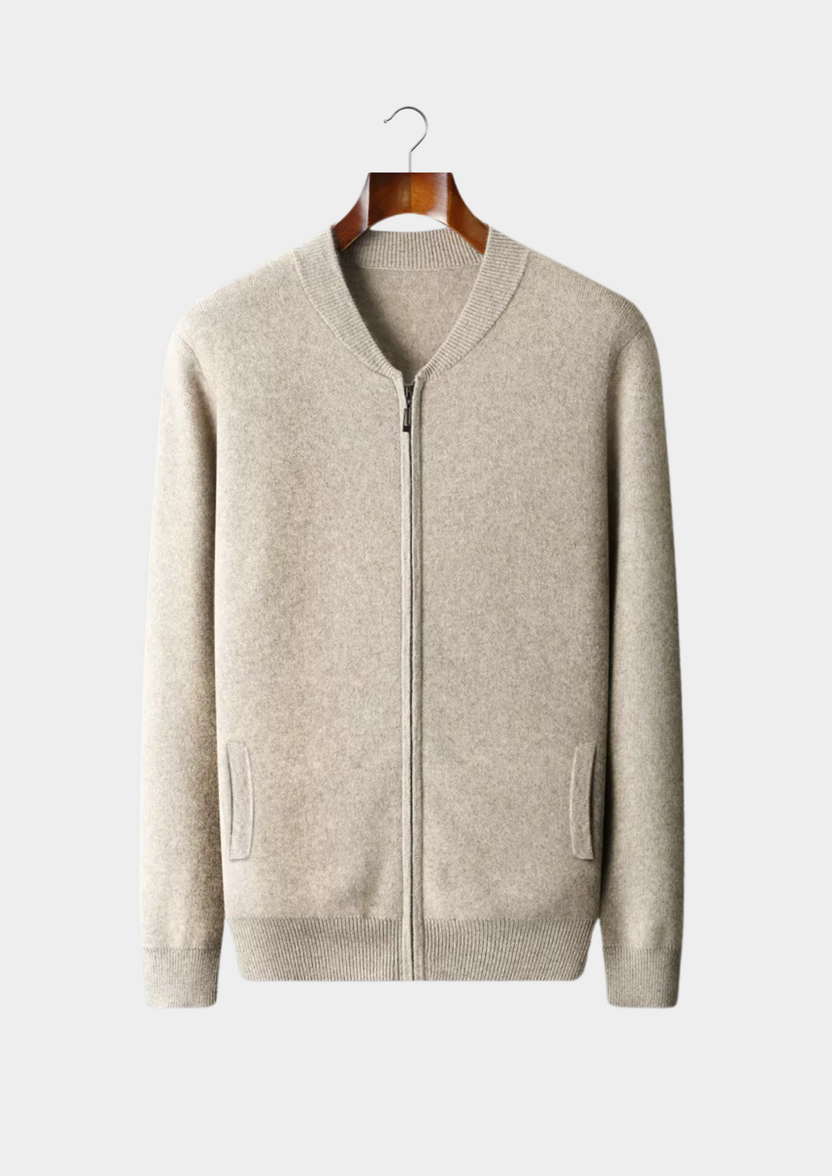 BELMONT WOOL V-NECK CARDIGAN
