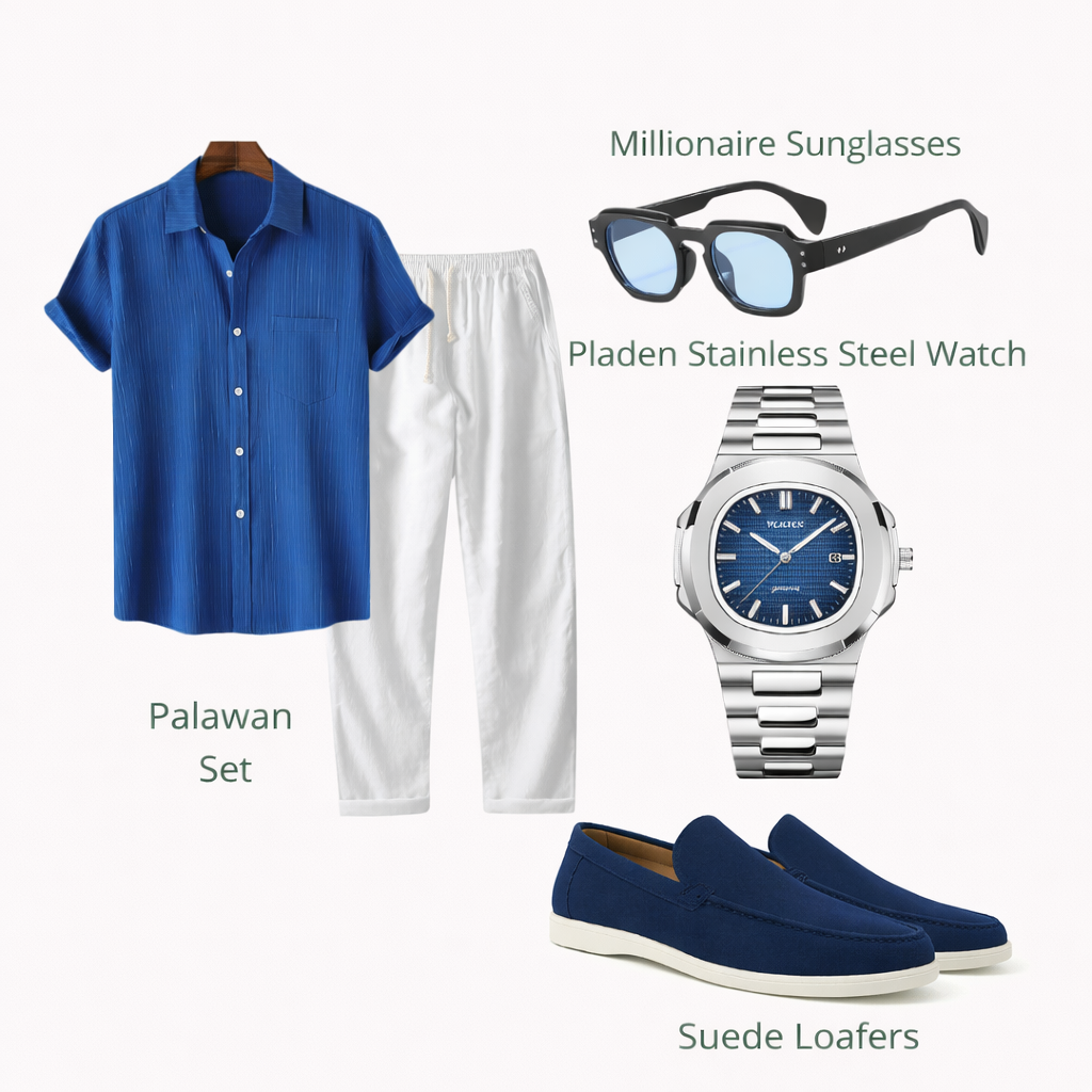 Men’s Yacht Club Clothing Set