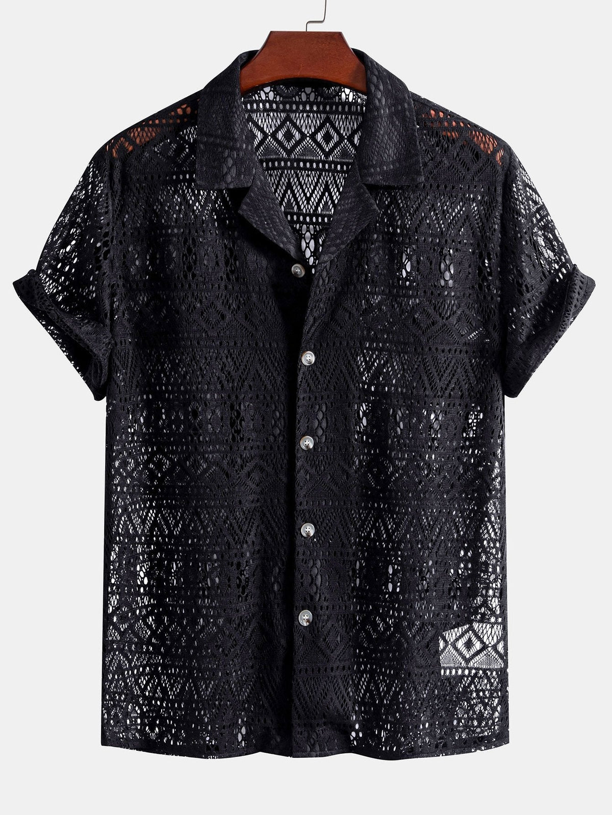 Men’s Short Sleeve Shirt and Shorts Set