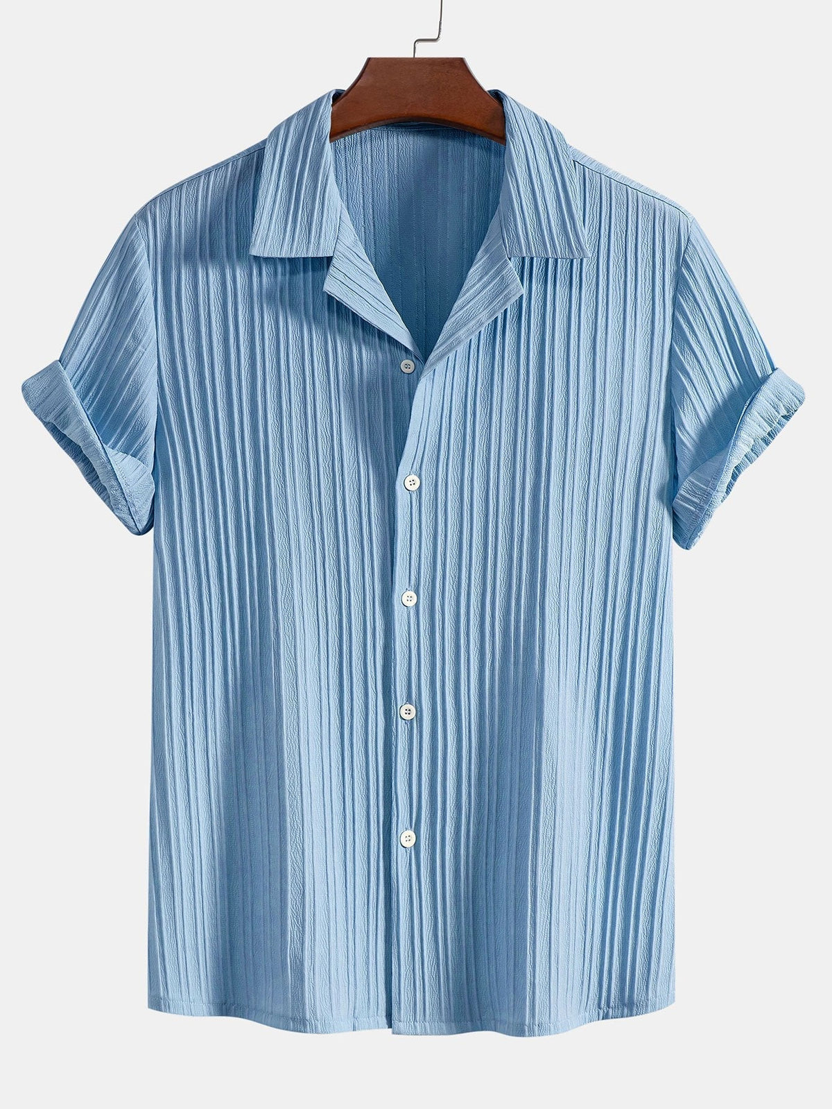 Men’s Short Sleeve Shirt and Shorts Set