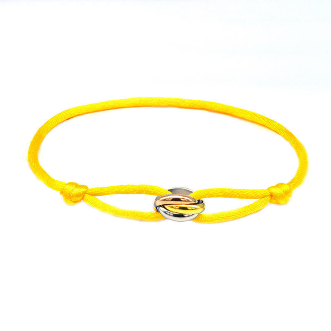 Men's Golden trifecta bracelet