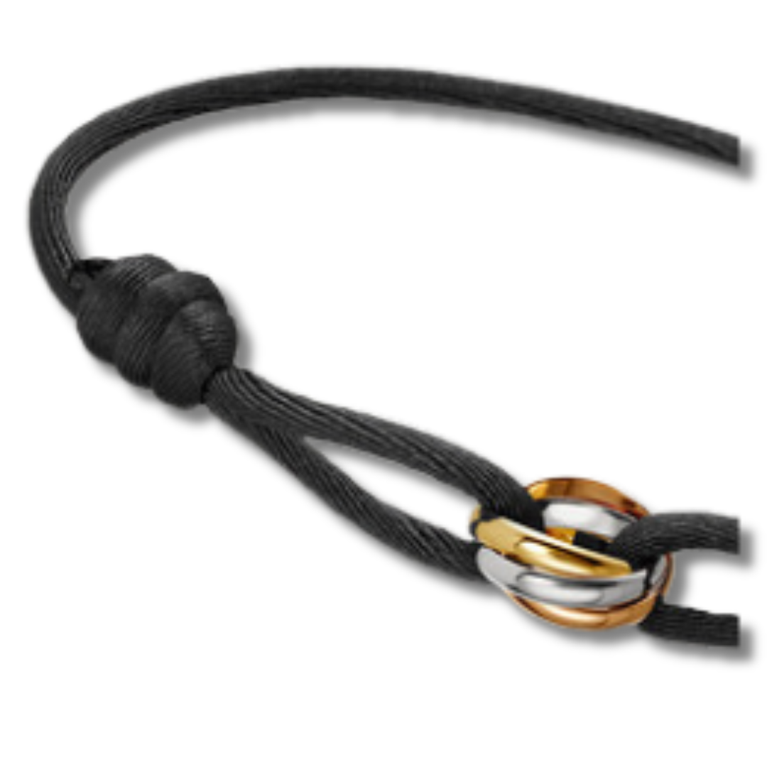 Men's Golden trifecta bracelet