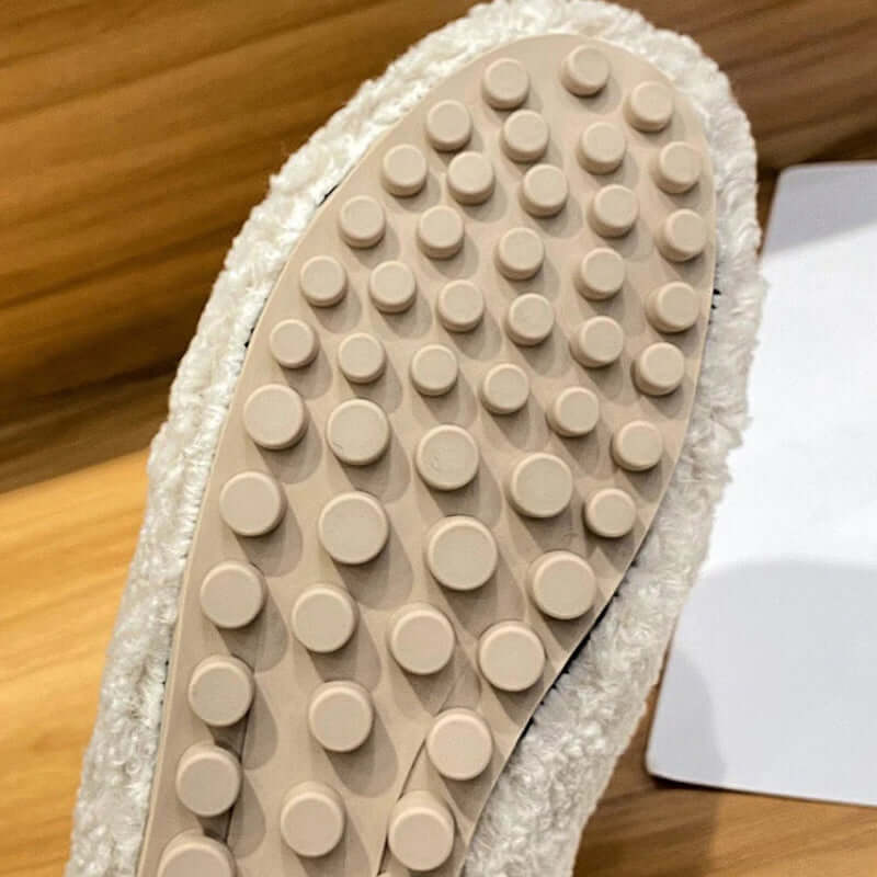Women’s Plush Slippers with Non-Slip Sole